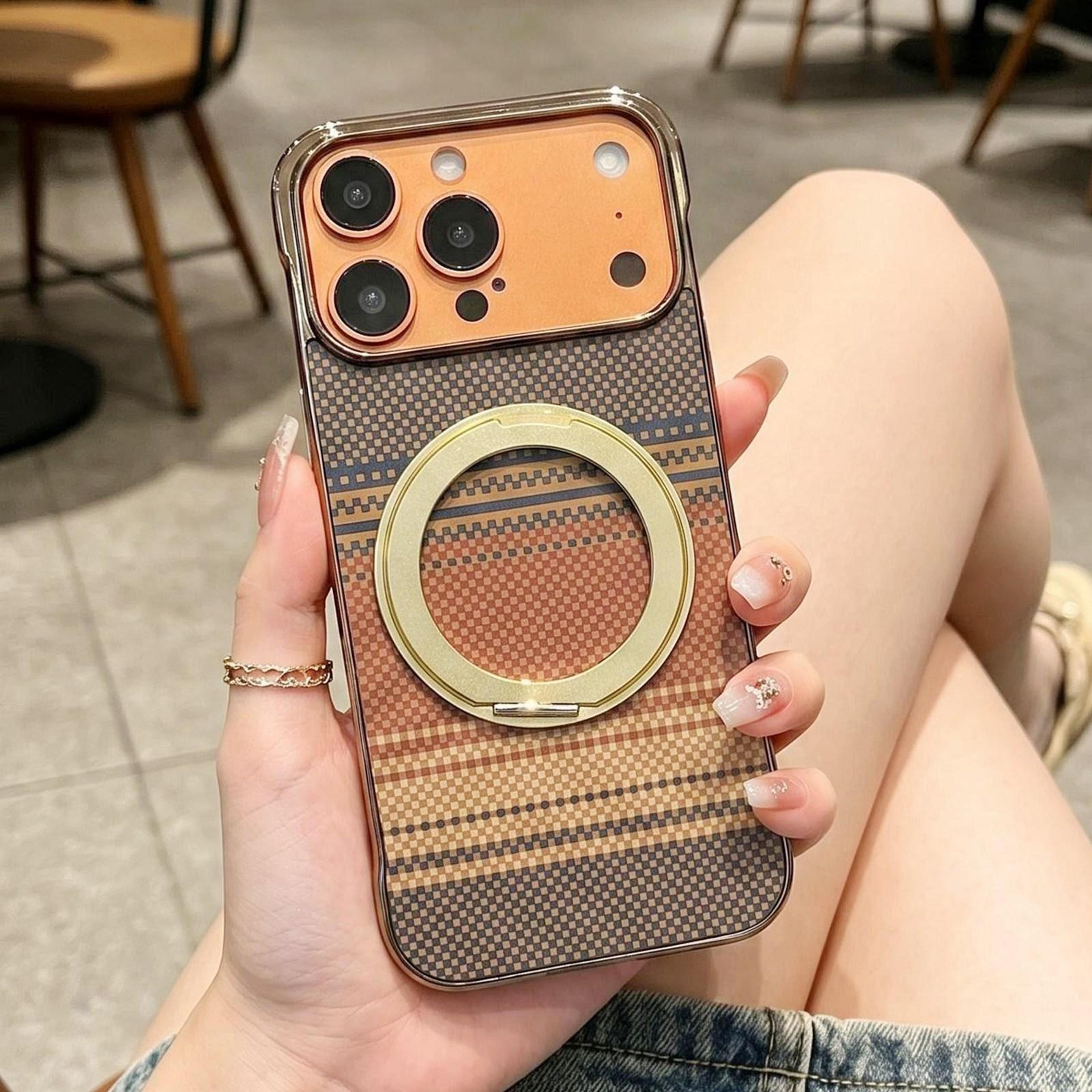 Magnetic Phone Case For IPhone 18 Pro Max With 360 Rotating Kickstand 1
