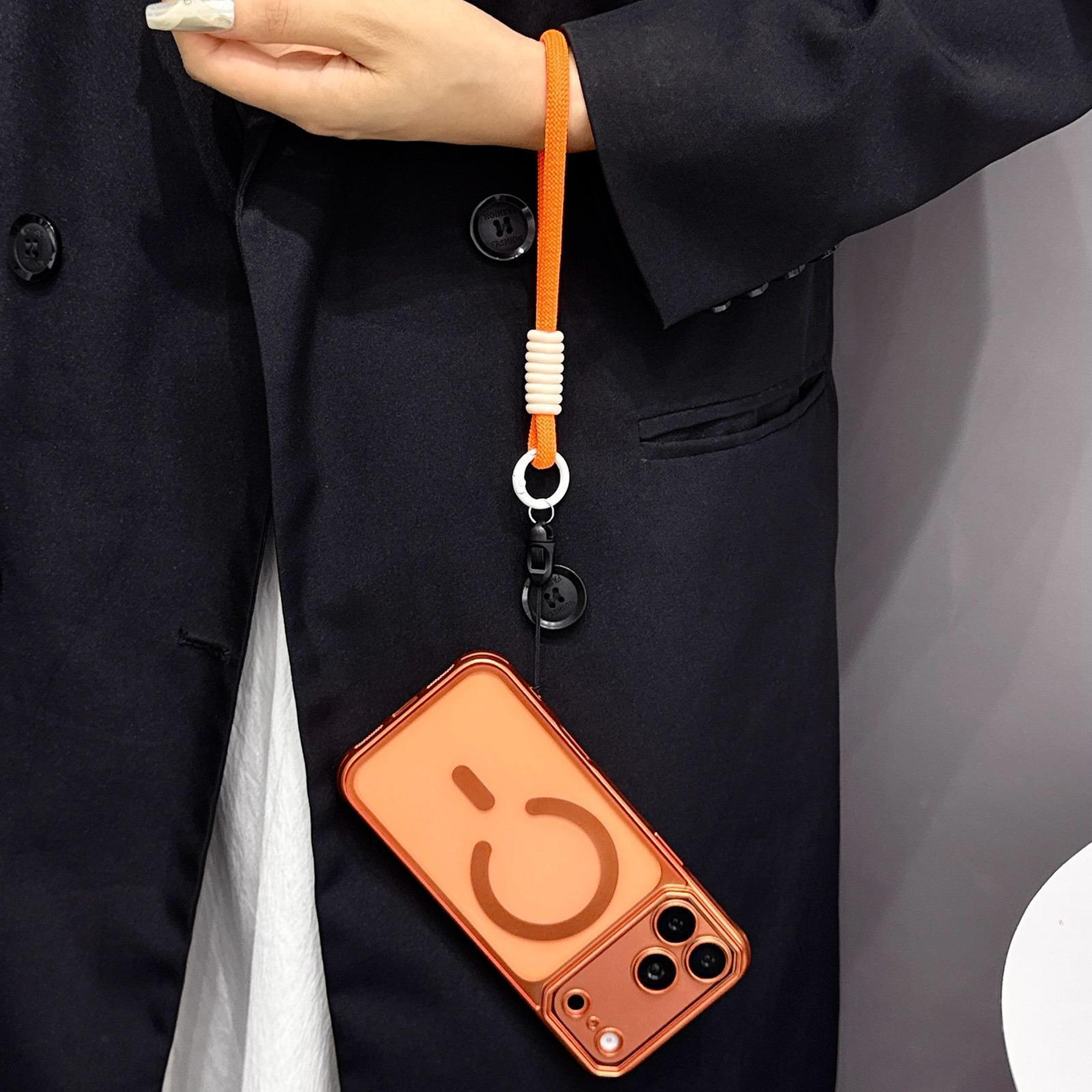 IPhone 18 Pro Matte Electroplated MagSafe Case With Hand Strap 4