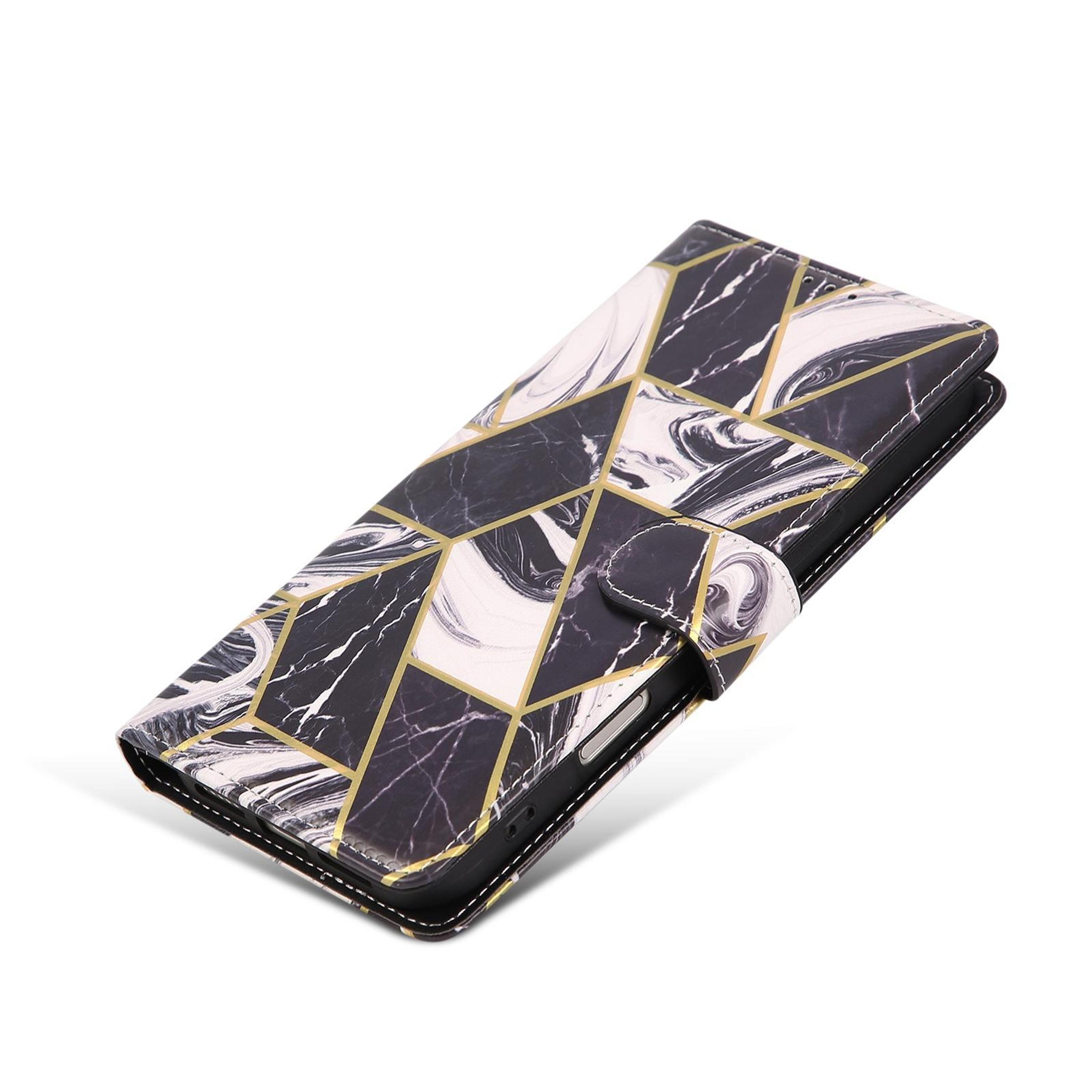 IPhone 18 Pro Marble Leather Wallet Case With Card Slots And Stand 6