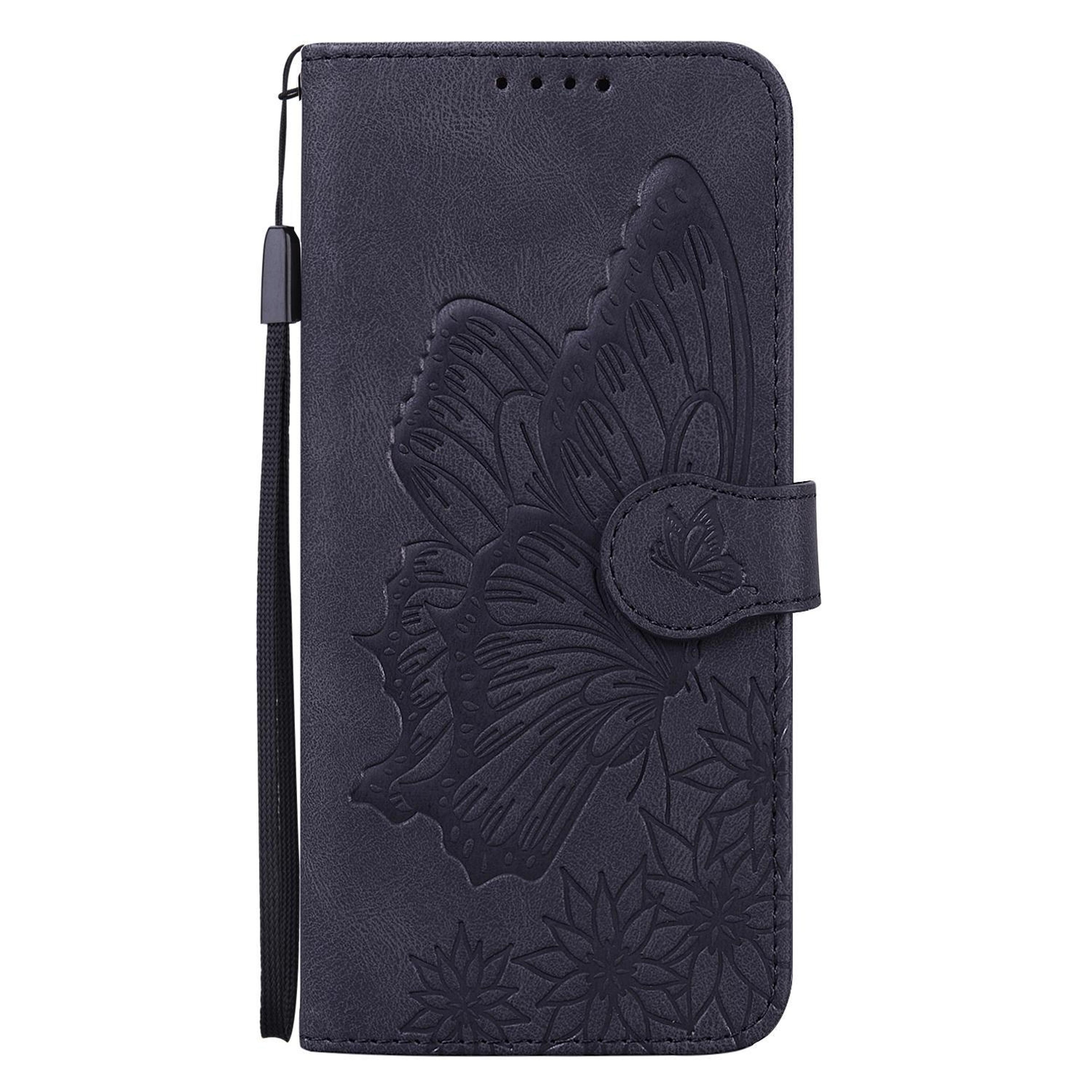 IPhone 18 Pro Max Butterfly Embossed PU Leather Flip Wallet Case 1