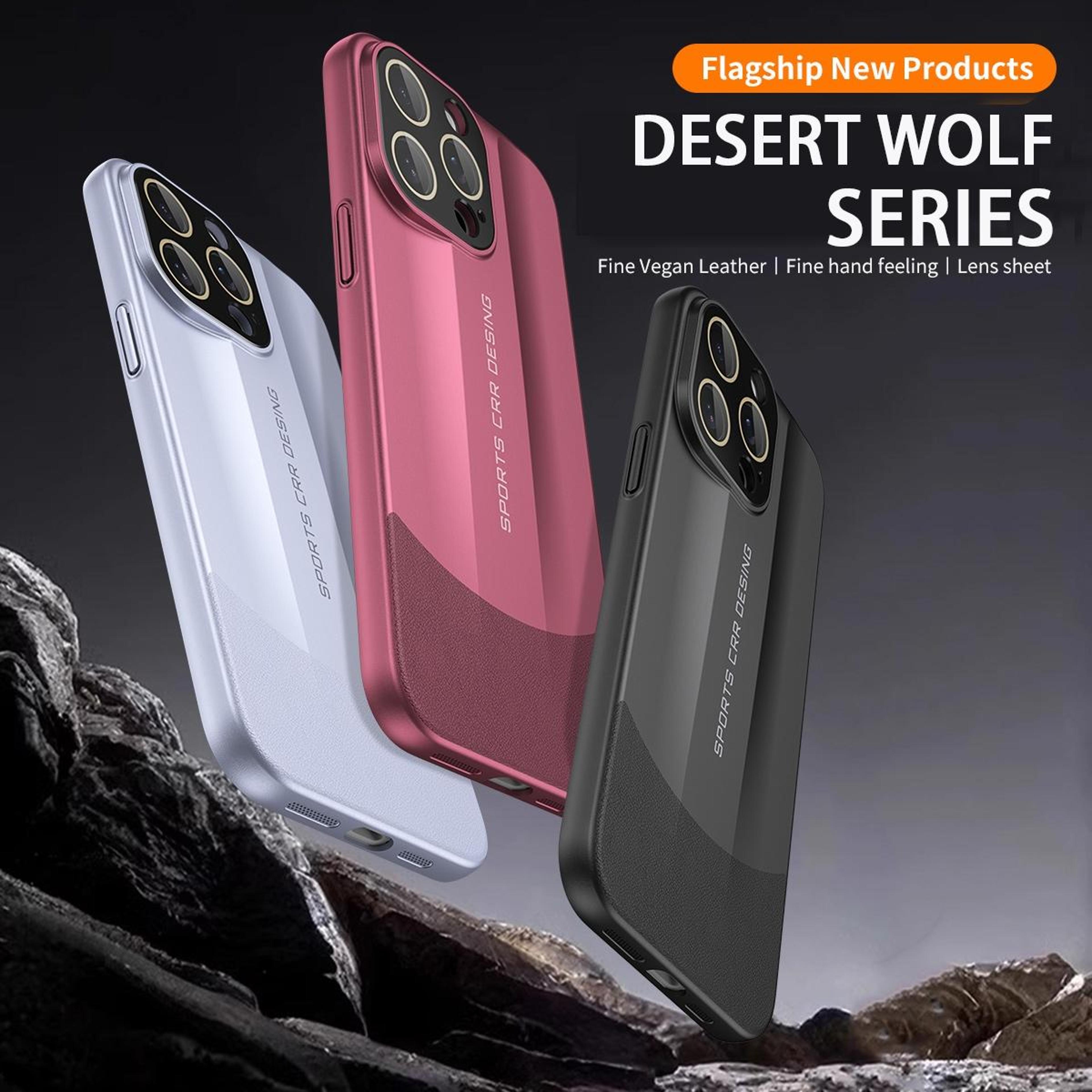 IPhone 18 Pro Vegan Leather Phone Case With Full Coverage And Camera Protection 1