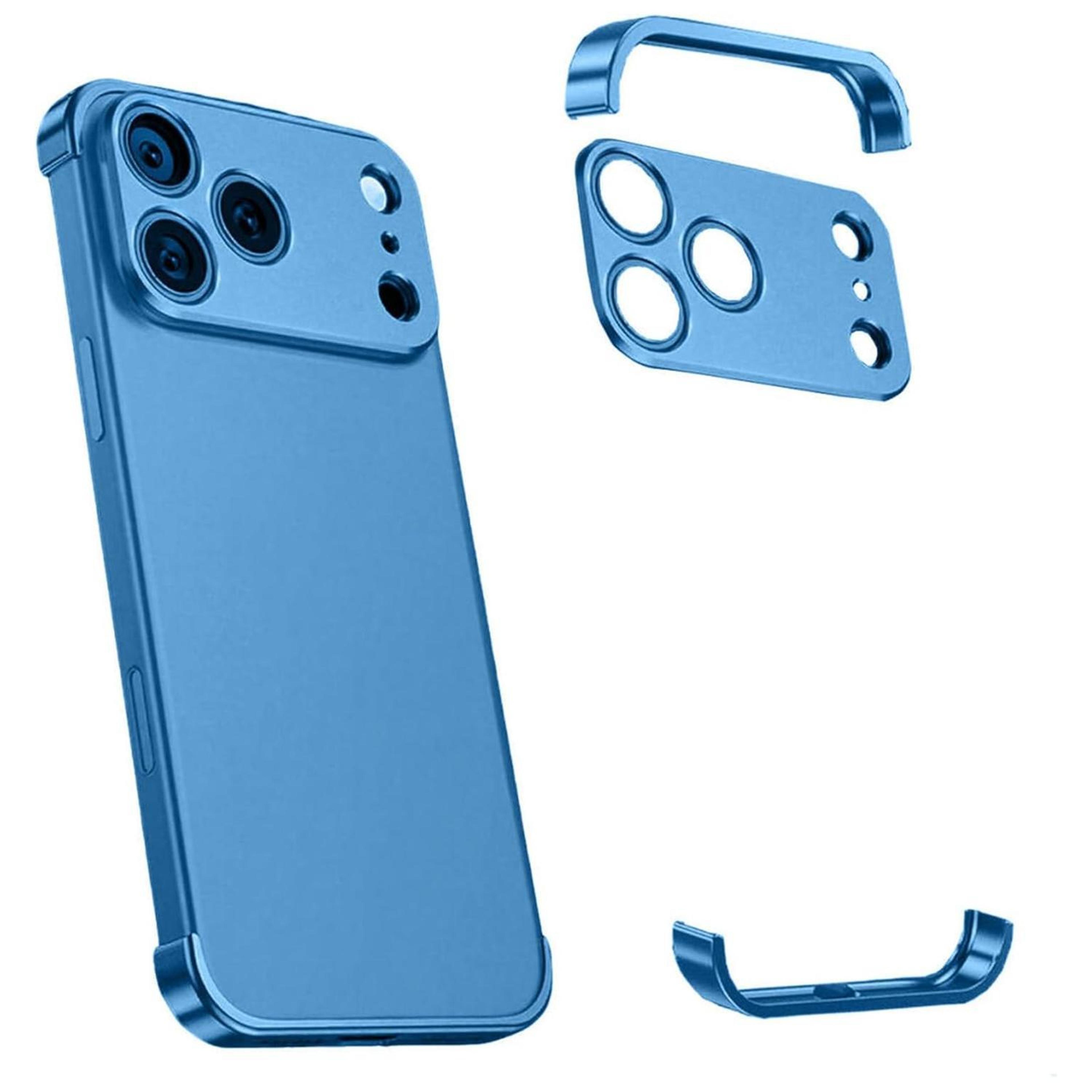 ultra-thin frameless shockproof phone case for iphone 18 pro