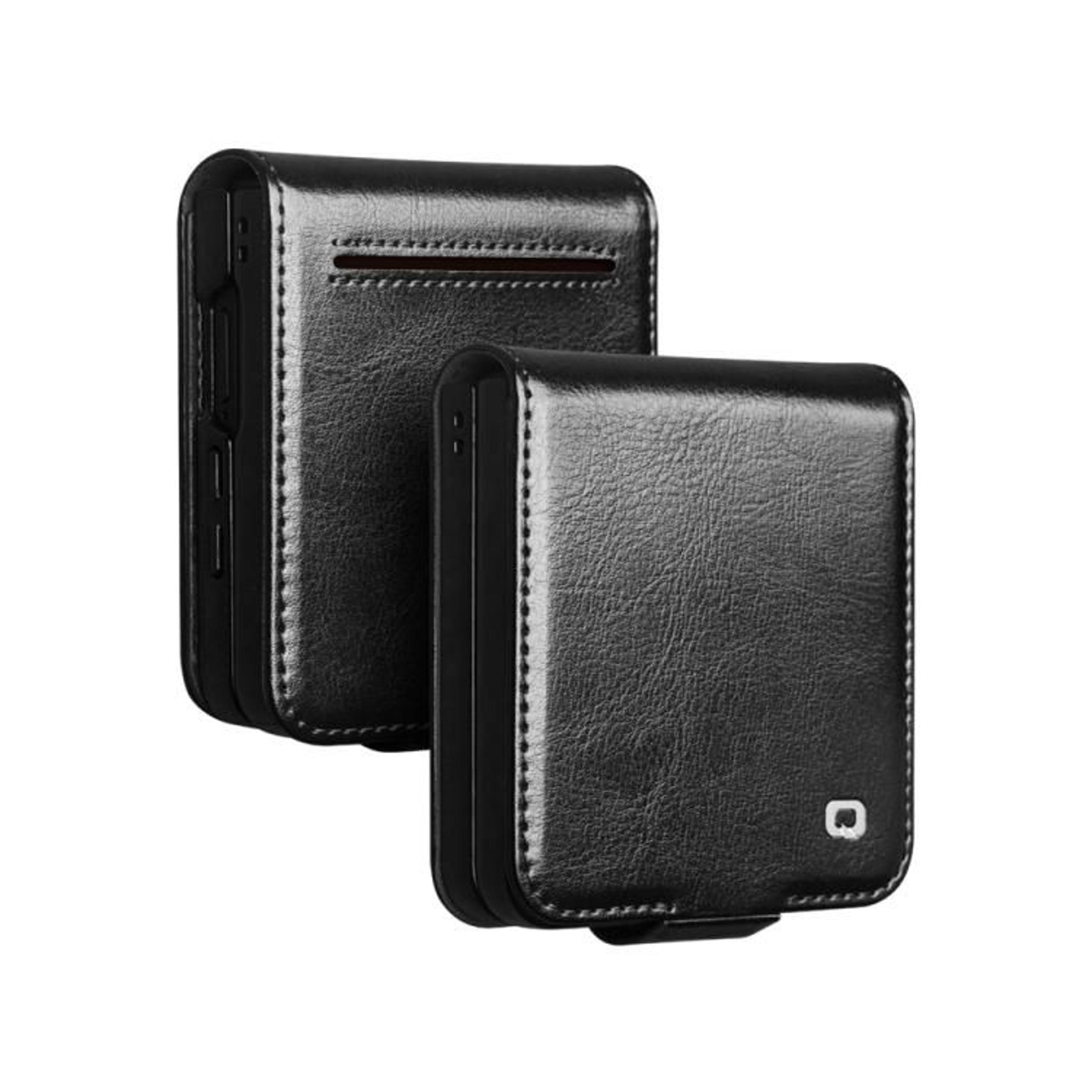 Samsung Galaxy Z Flip7 5G Genuine Leather Protective Case With Buckle 5