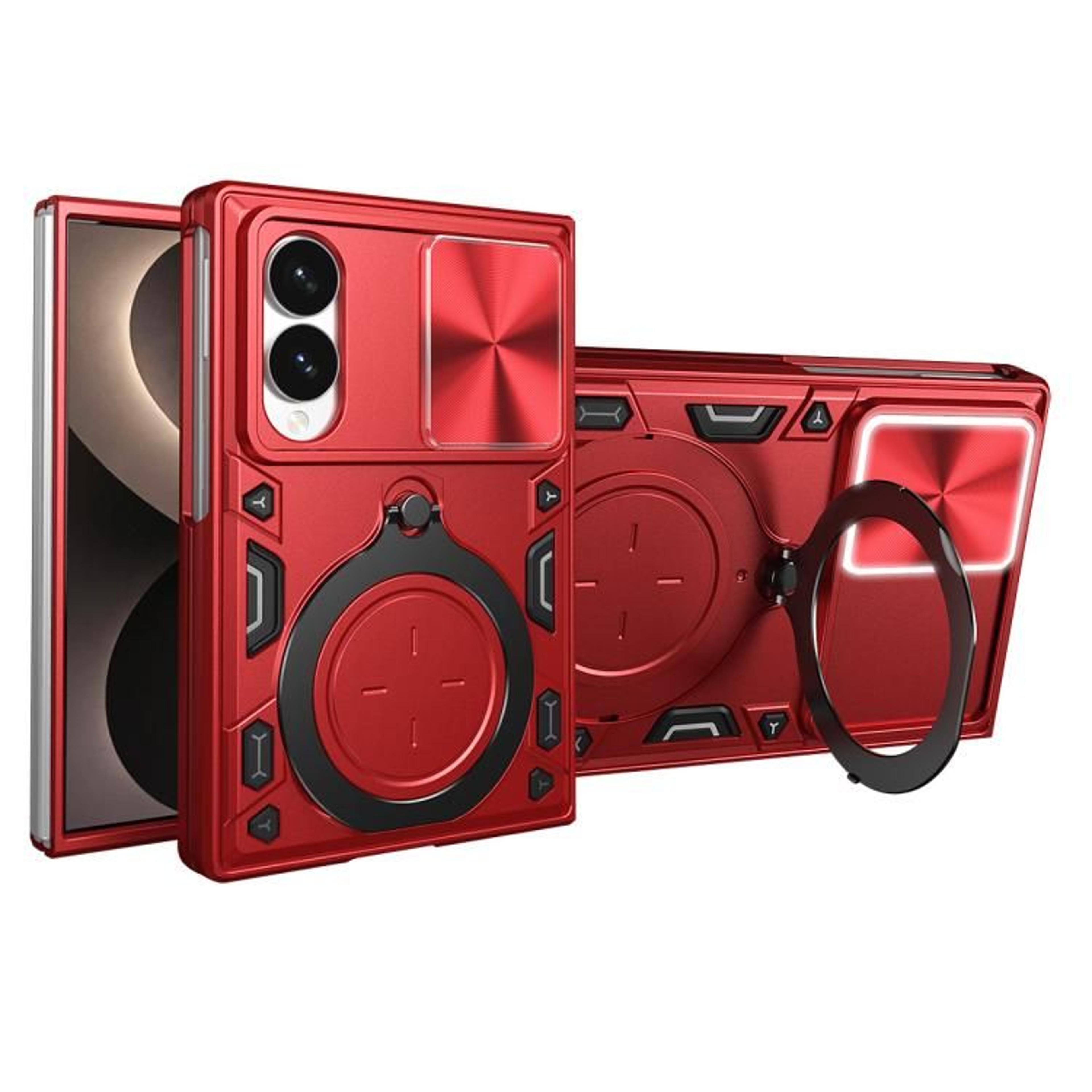 Galaxy Z Fold8 5G Magnetic Case With Sliding Camera Cover And Phone Holder 9