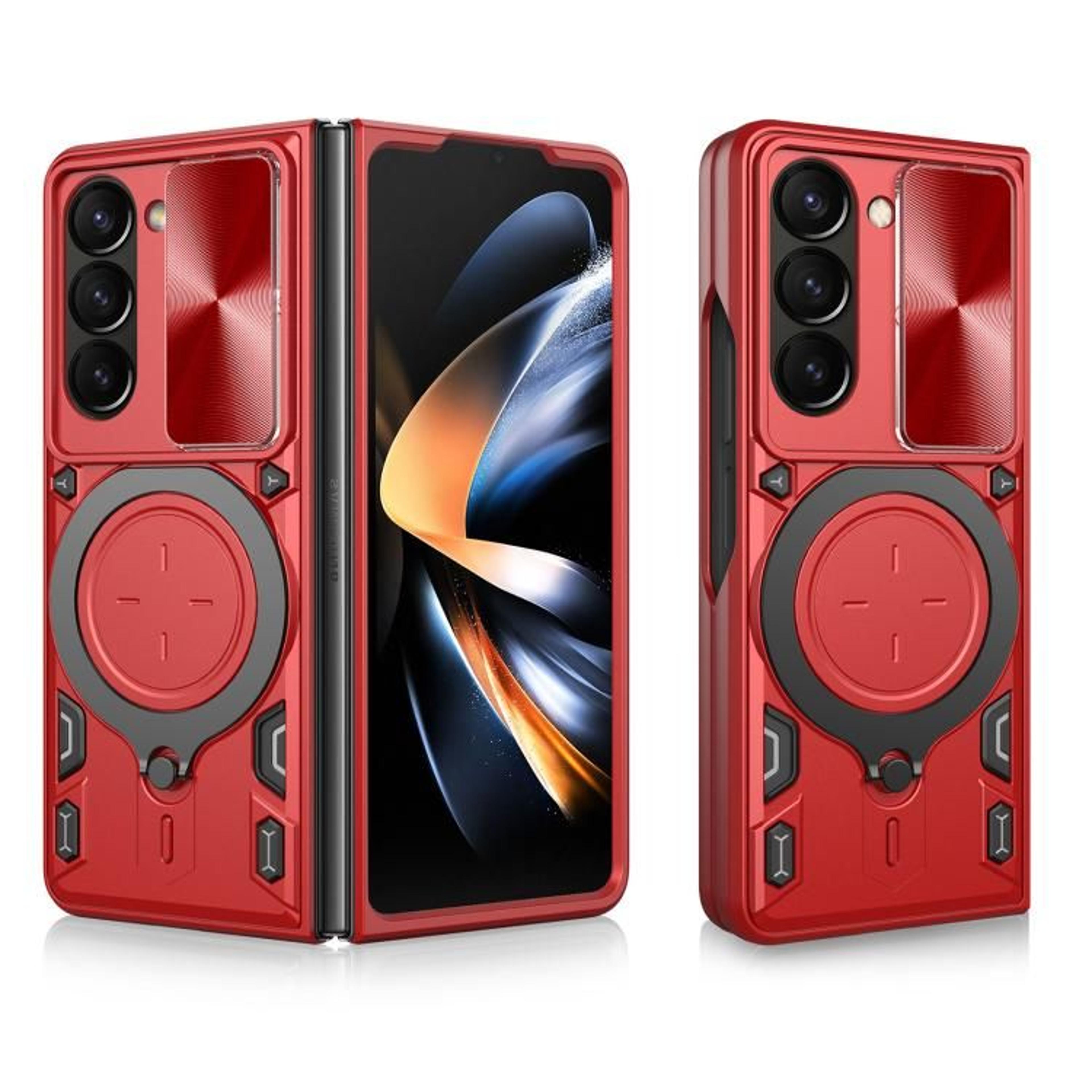 Samsung Galaxy Z Fold7 Case With Sliding Camera Cover And Magnetic Ring Holder 8