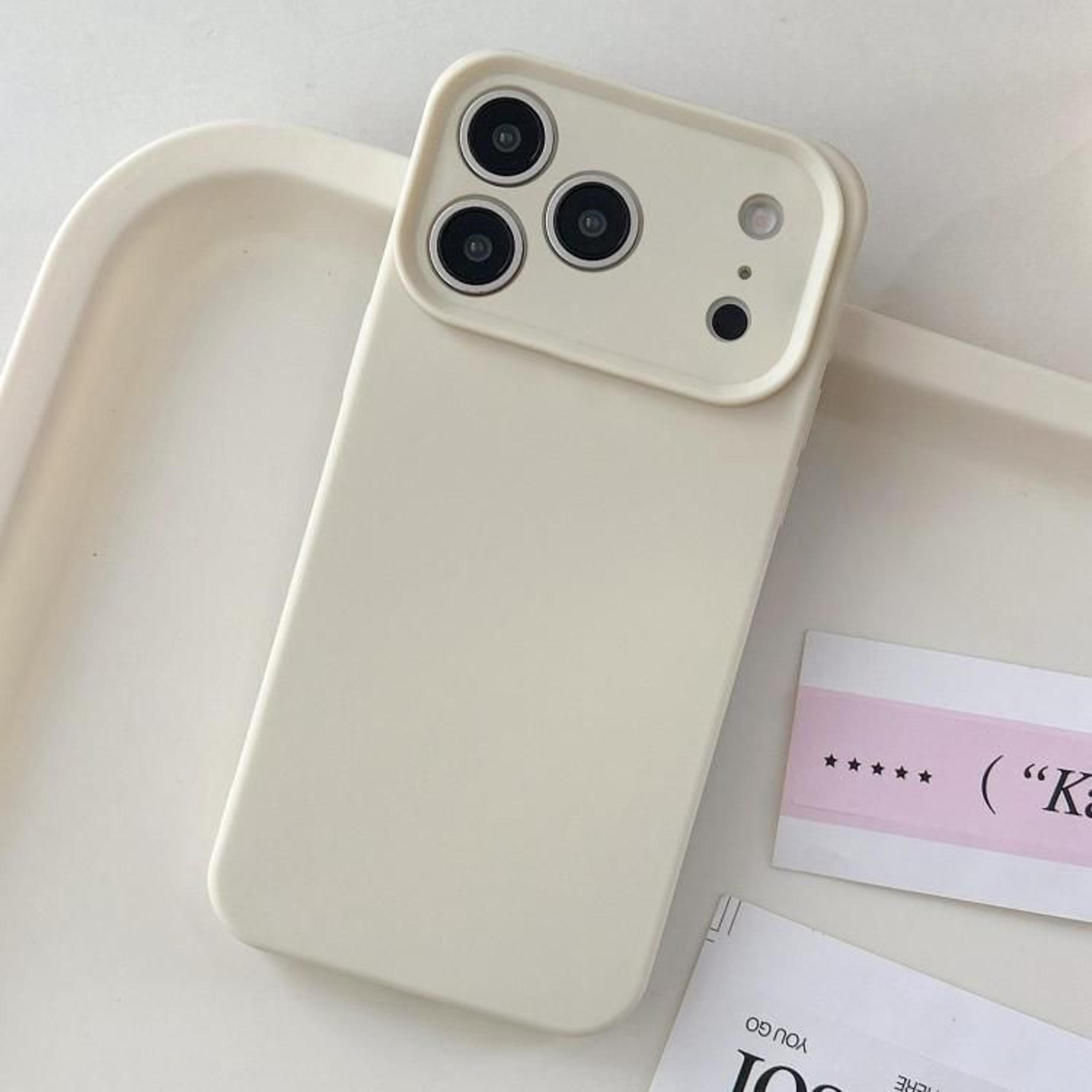 IPhone 17 Pro Max Slim Silicone Case With Raised Camera Protection 7