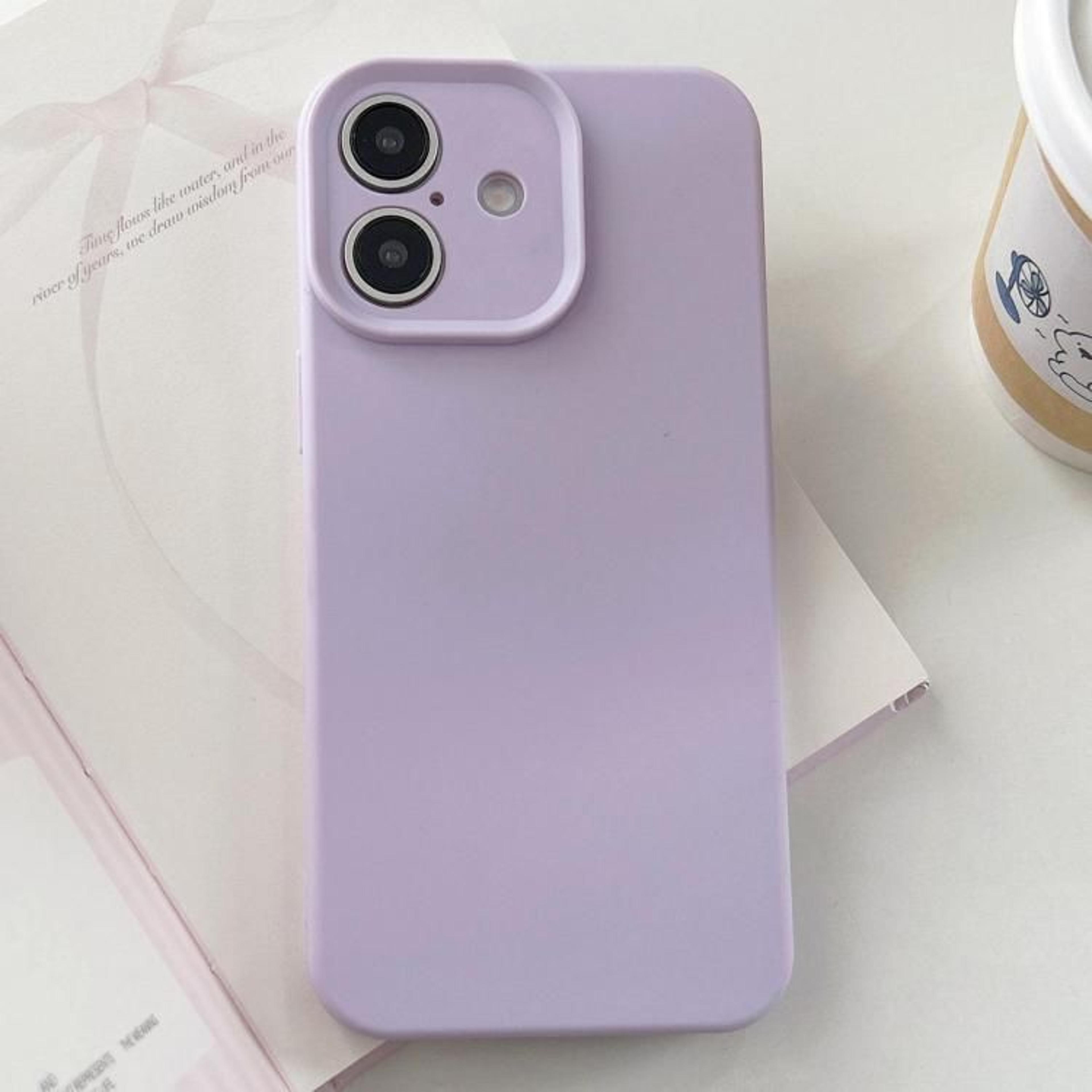 IPhone 17 Silicone Case With Camera Lens Protection Slim Anti Fingerprint Cover 9