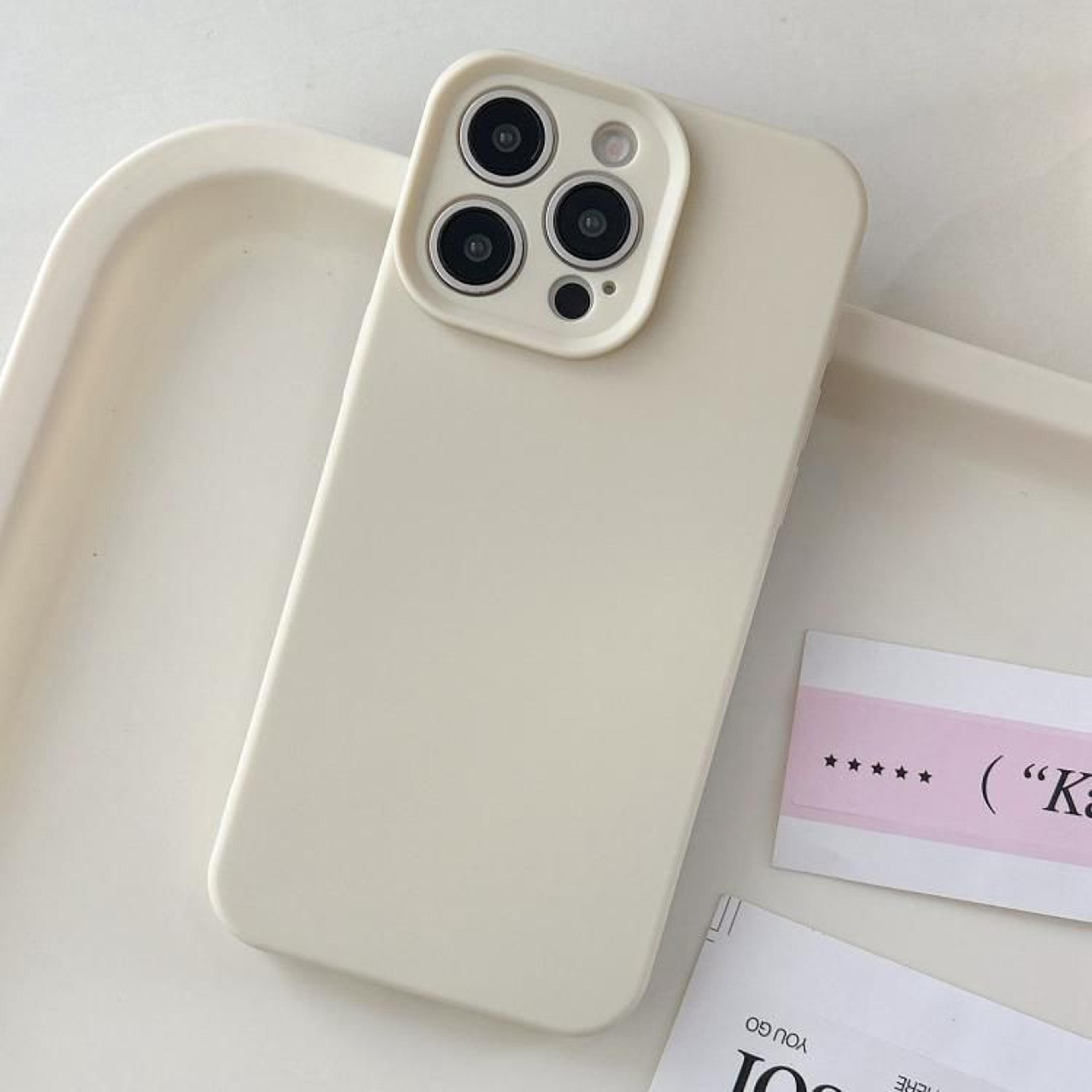 IPhone 15 Pro Max Slim Silicone Case With Camera Lens Protection 8
