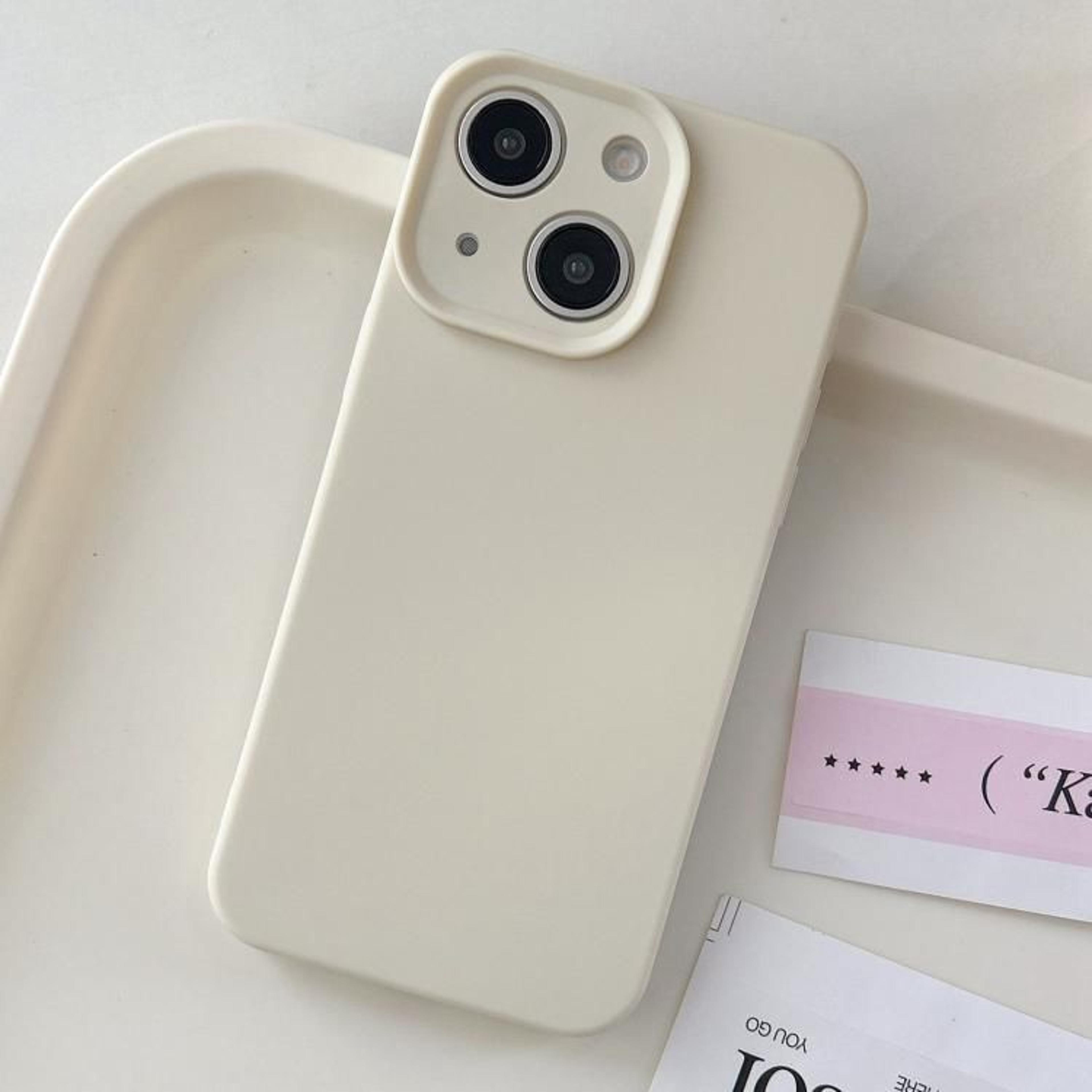 IPhone 13 Silicone Case With Camera Protection Slim Anti Slip Cover 8