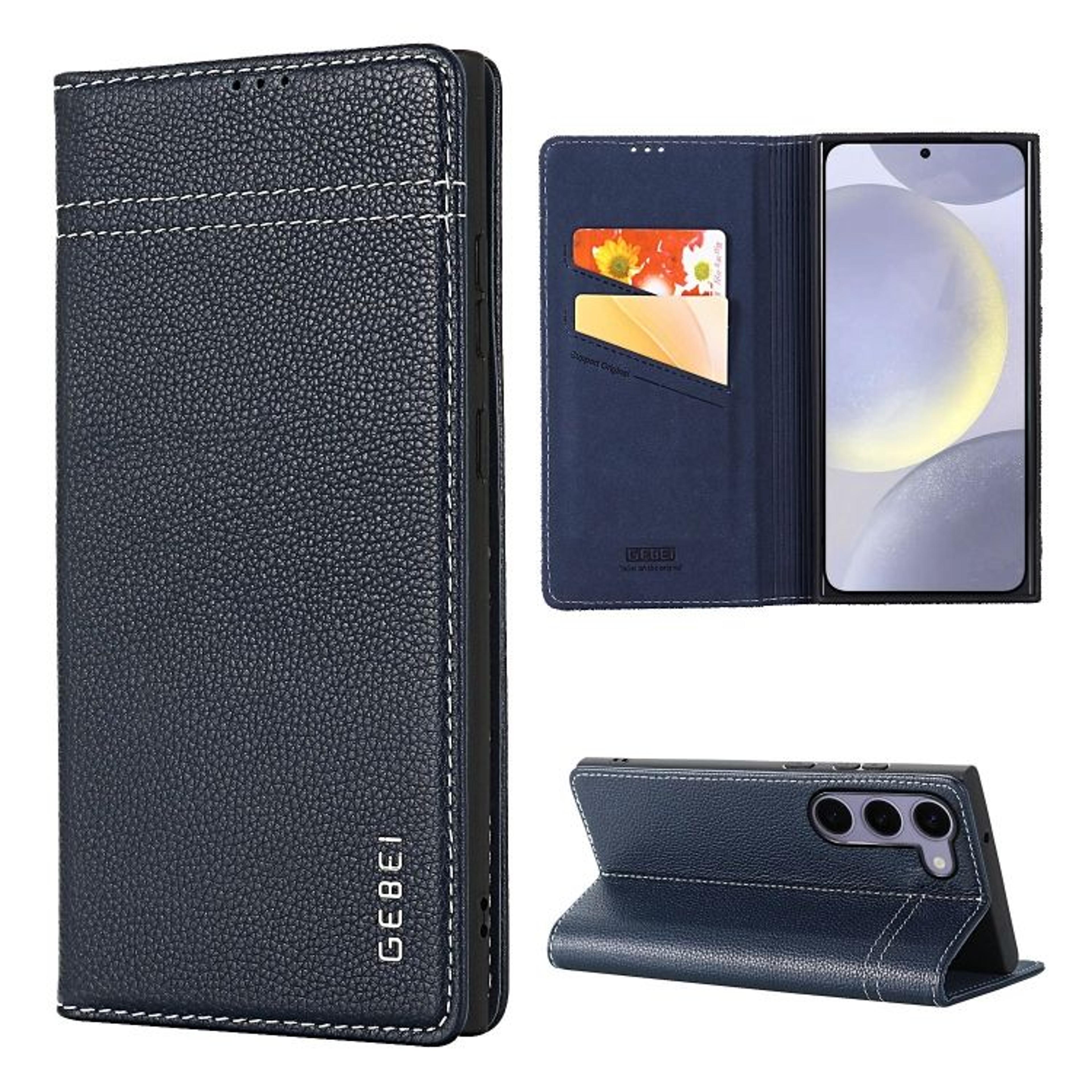 Samsung Galaxy S24 5G Leather Wallet Case With Card Slots Kickstand And Shockproof Protection 7