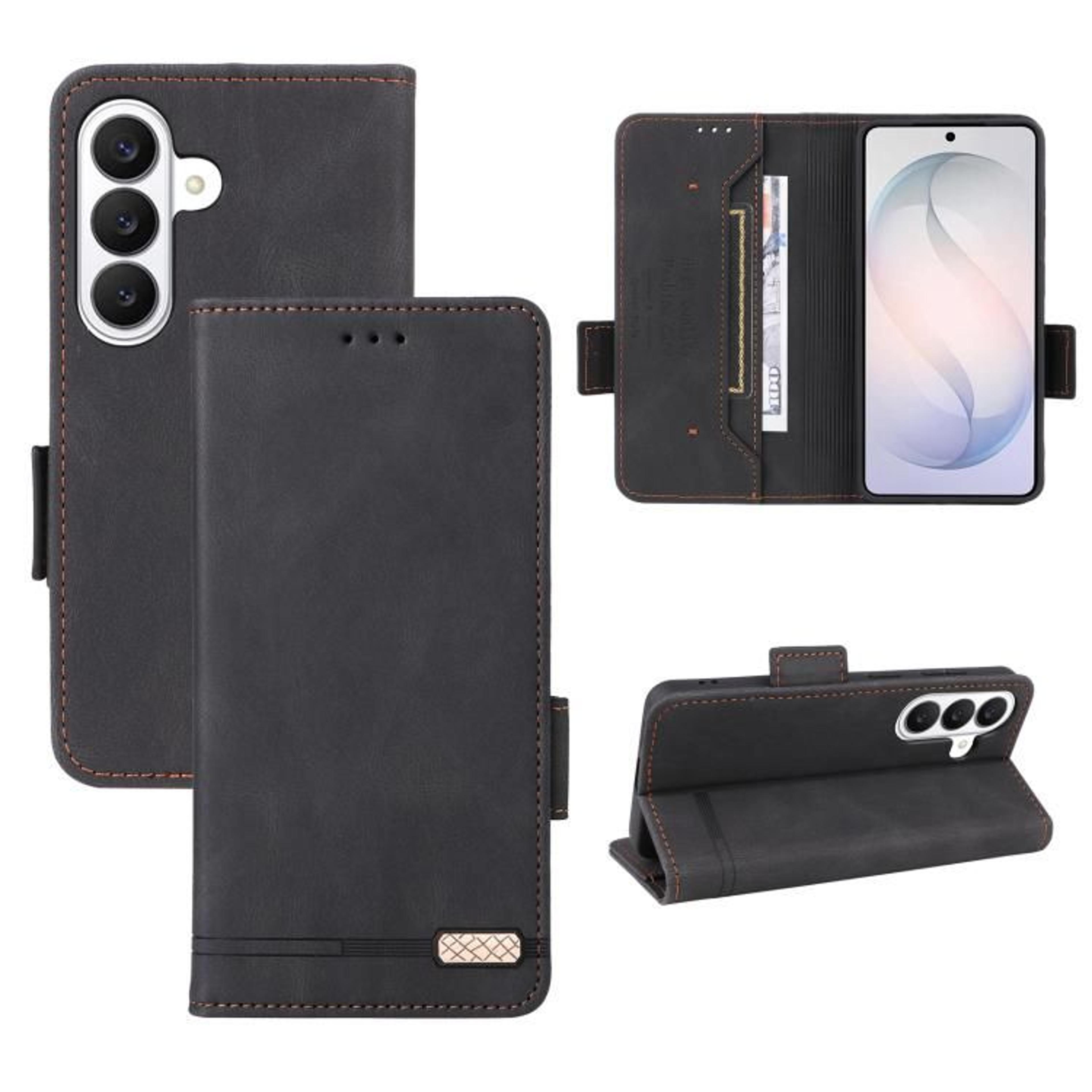 Samsung Galaxy S26 Plus 5G Leather Phone Case With Magnetic Clasp Protective Cover 11