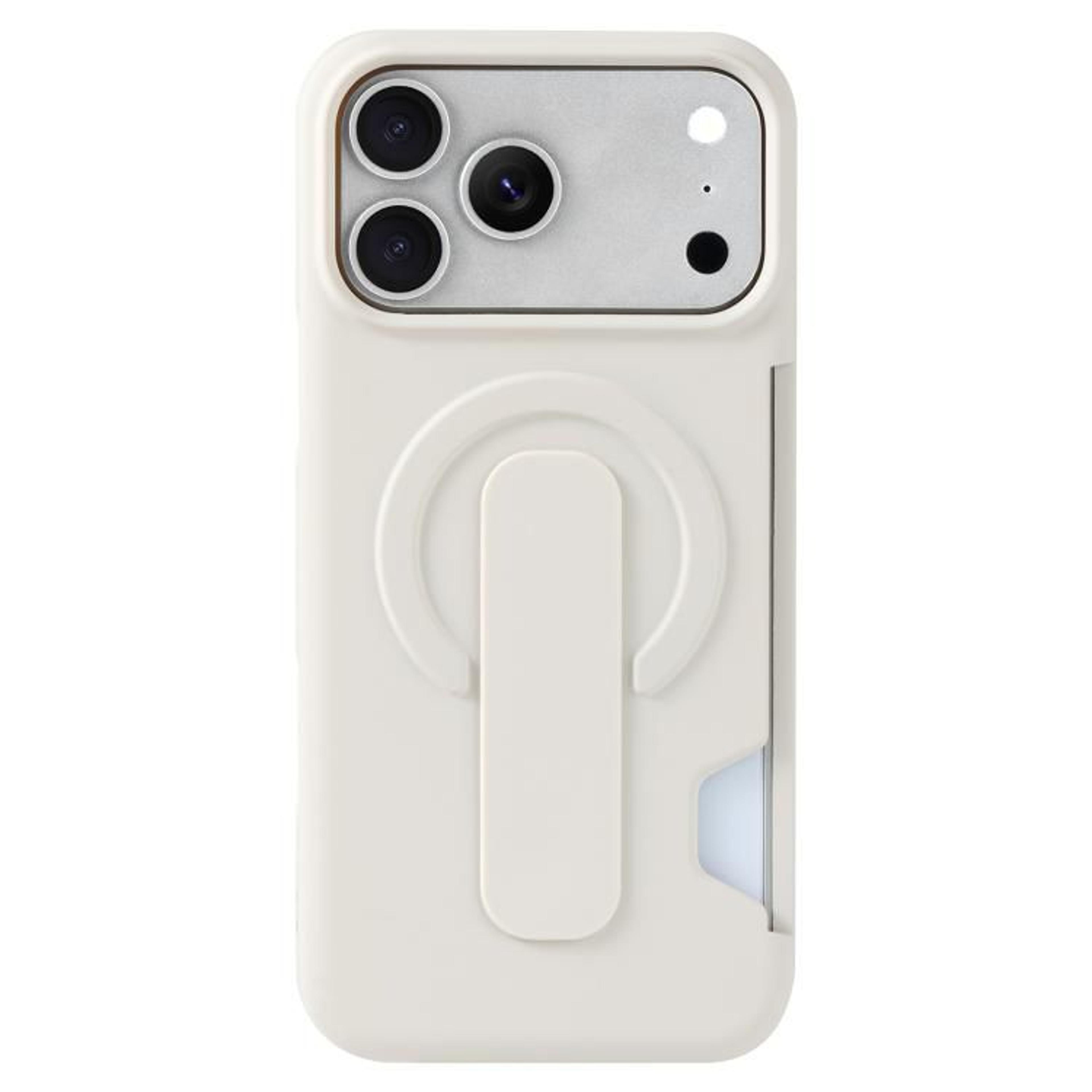 IPhone 17 Pro Max Magnetic Wallet Case With Card Holder And Kickstand 8