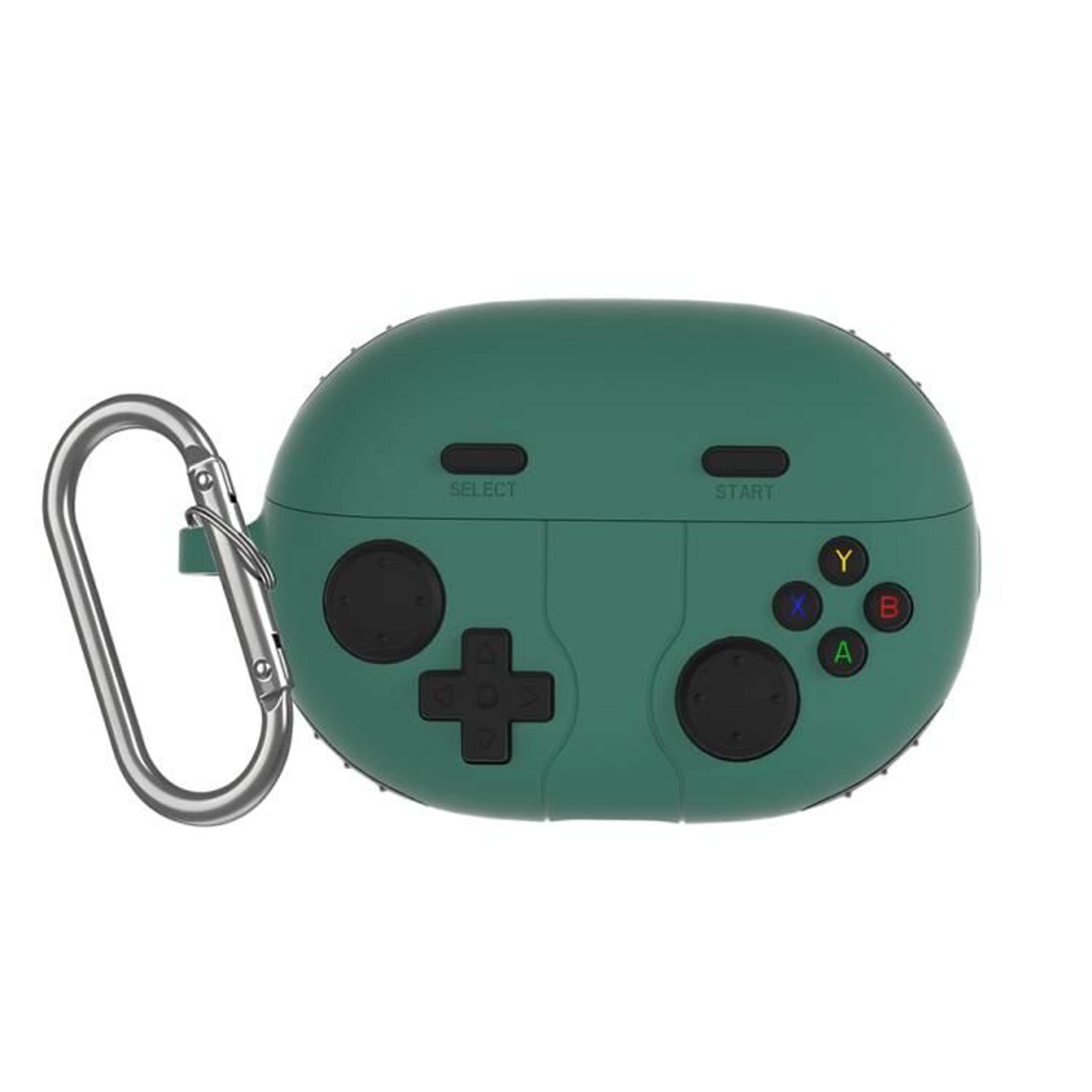 Huawei FreeBuds Pro 5 Case Retro Game Console Silicone Protective Cover With Carabiner 10