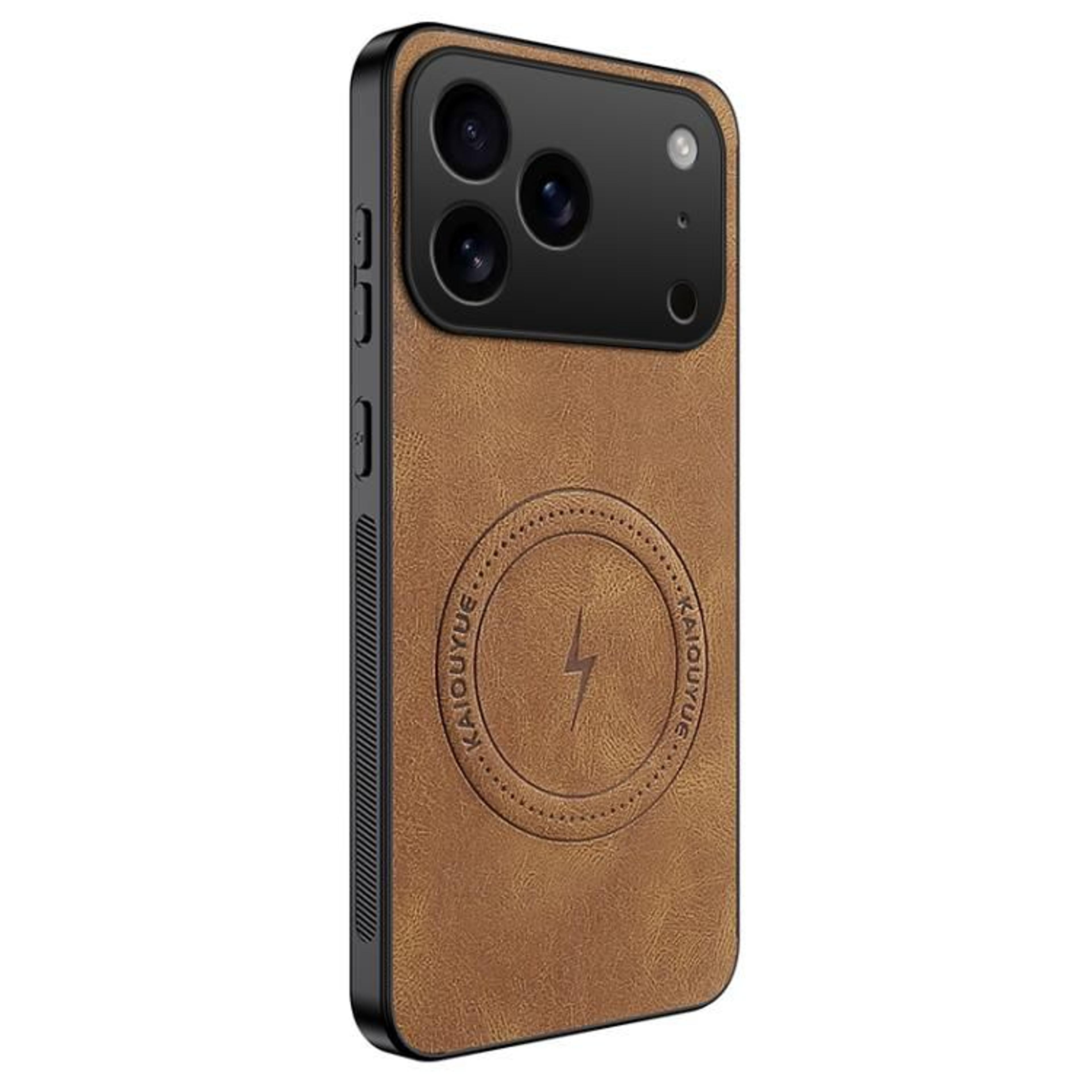 WANLONFENG IPhone 18 Pro Max Case With Nappa Texture Magnetic Phone Case With Slim Protective Desig 9