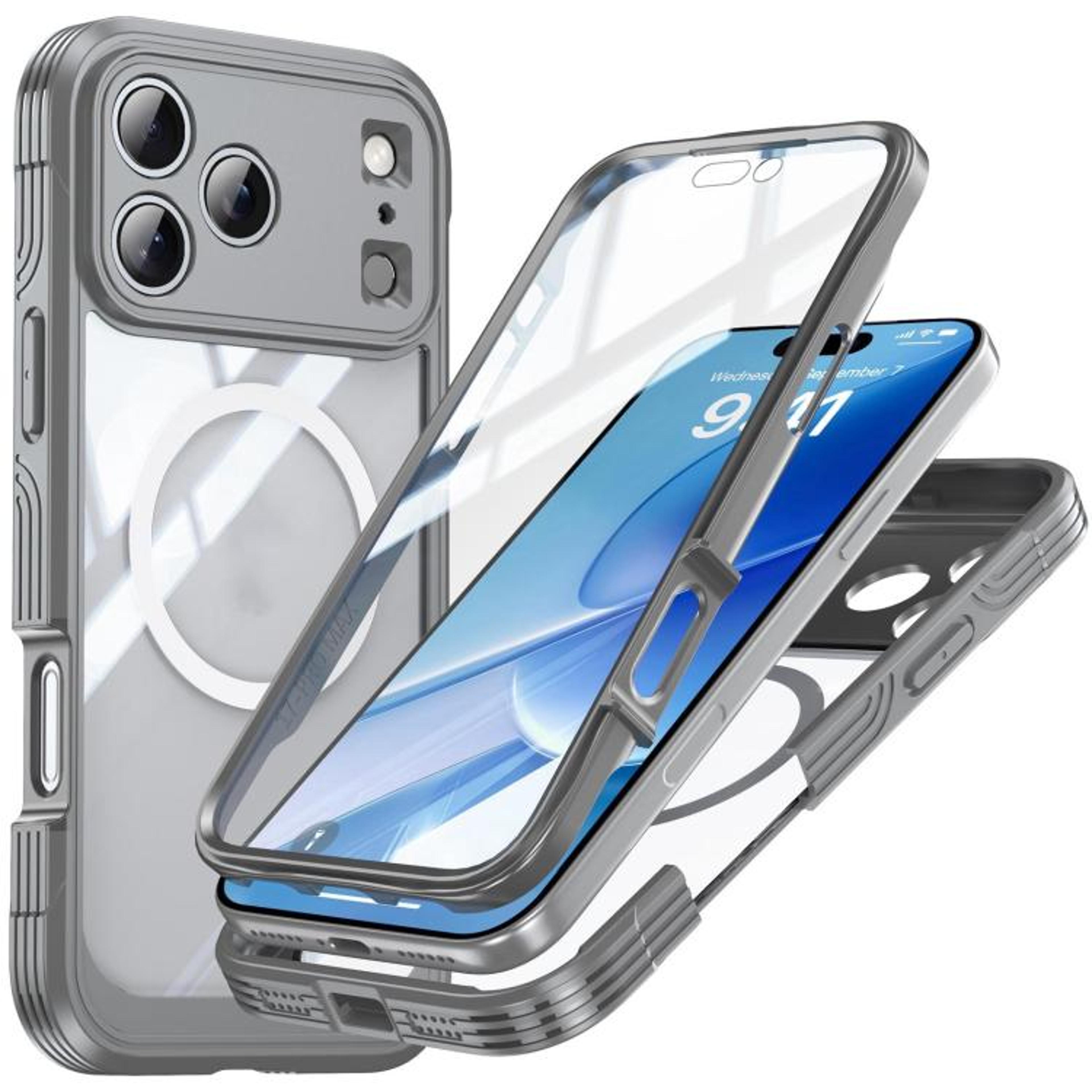 IPhone 18 Pro Rugged MagSafe Case With Screen Protector And SplashResistant FullBody Protection 9