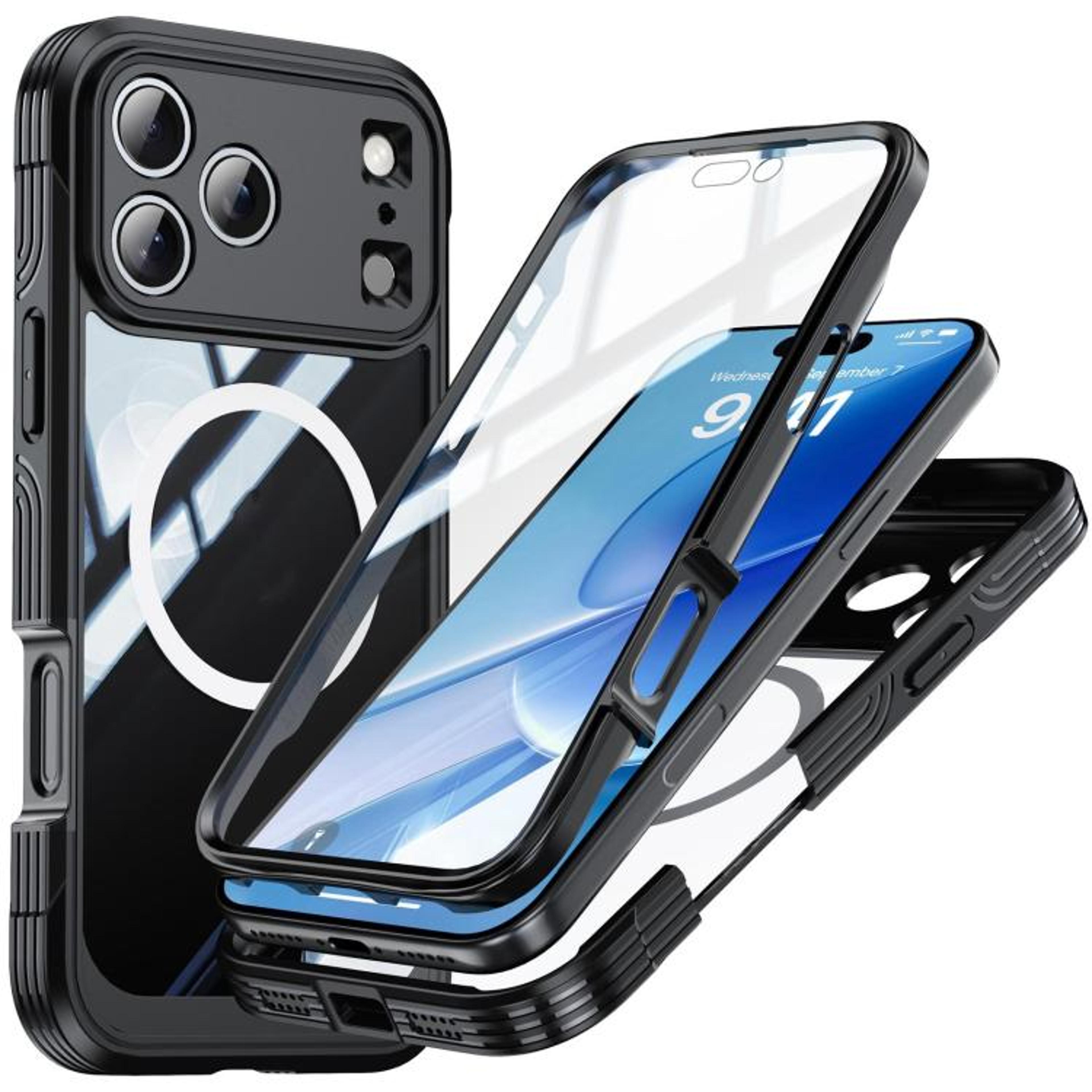 IPhone 18 Pro Max Rugged MagSafe Case With Screen Protector And Splash Protection 8