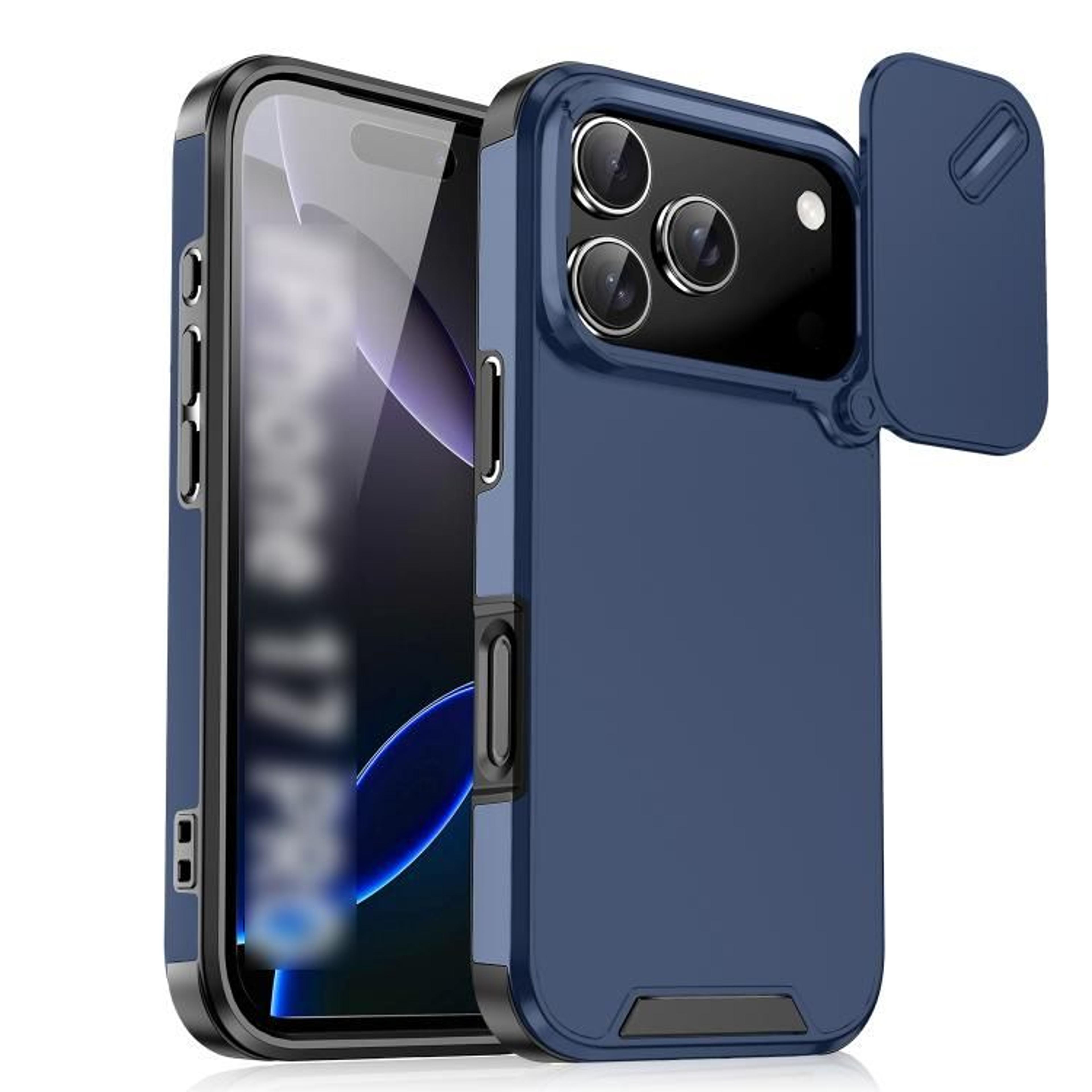 IPhone 18 Pro Case With Sliding Camera Cover TPU PC Protection 9