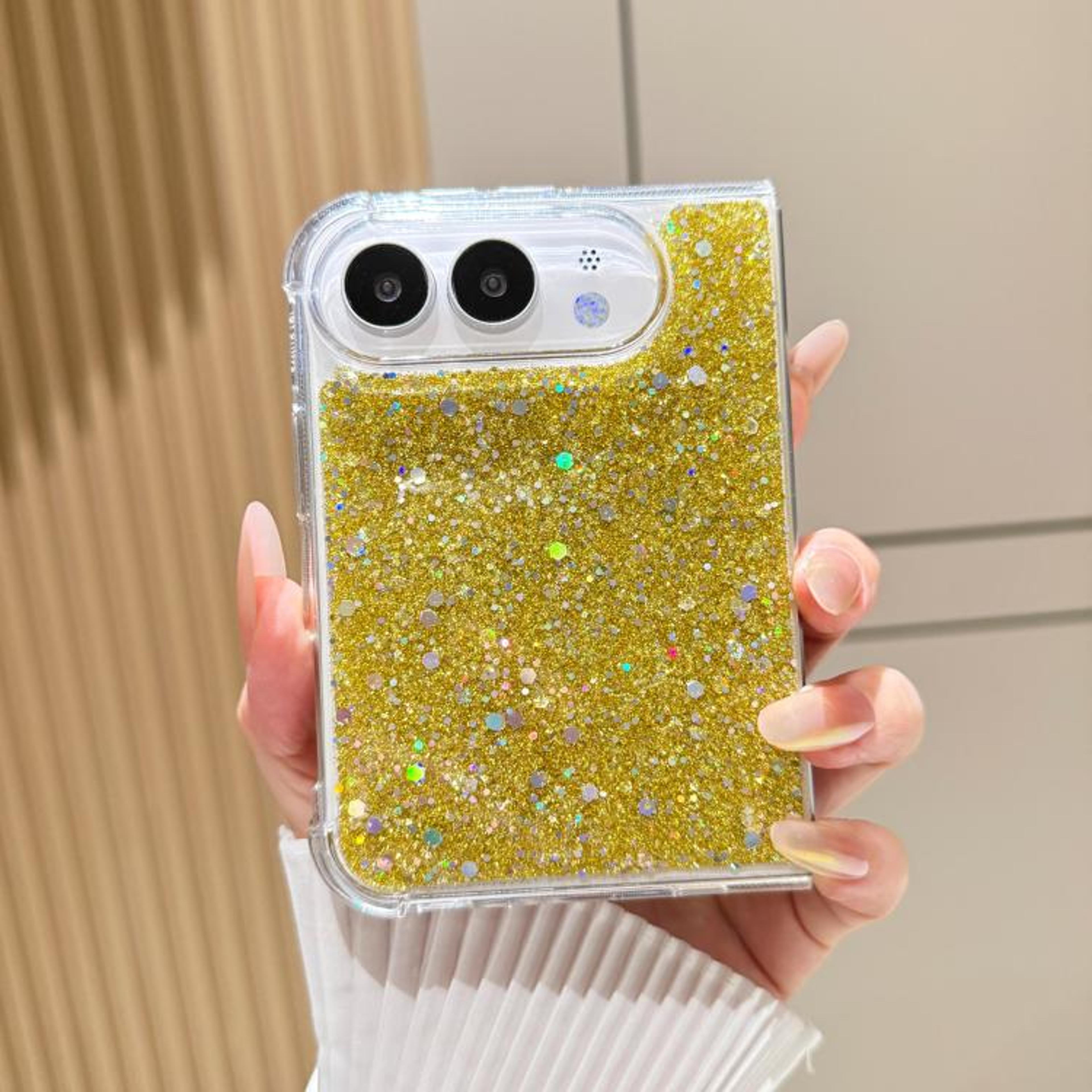 Glitter Sequin Epoxy TPU IPhone Case With FullCover Protection 9