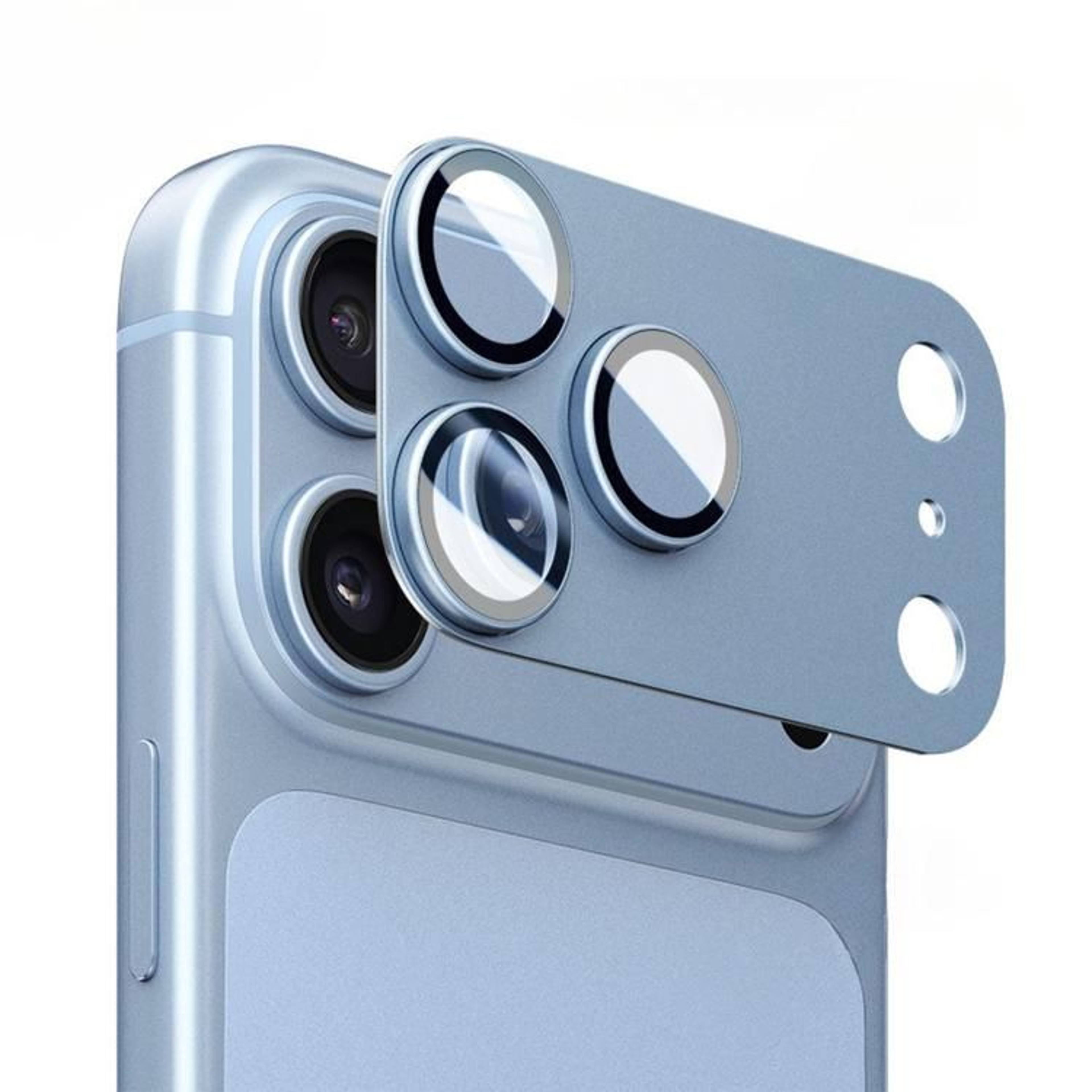 IPhone 18 Pro AntiReflective Camera Lens Protector With Aluminum Alloy Ring 9
