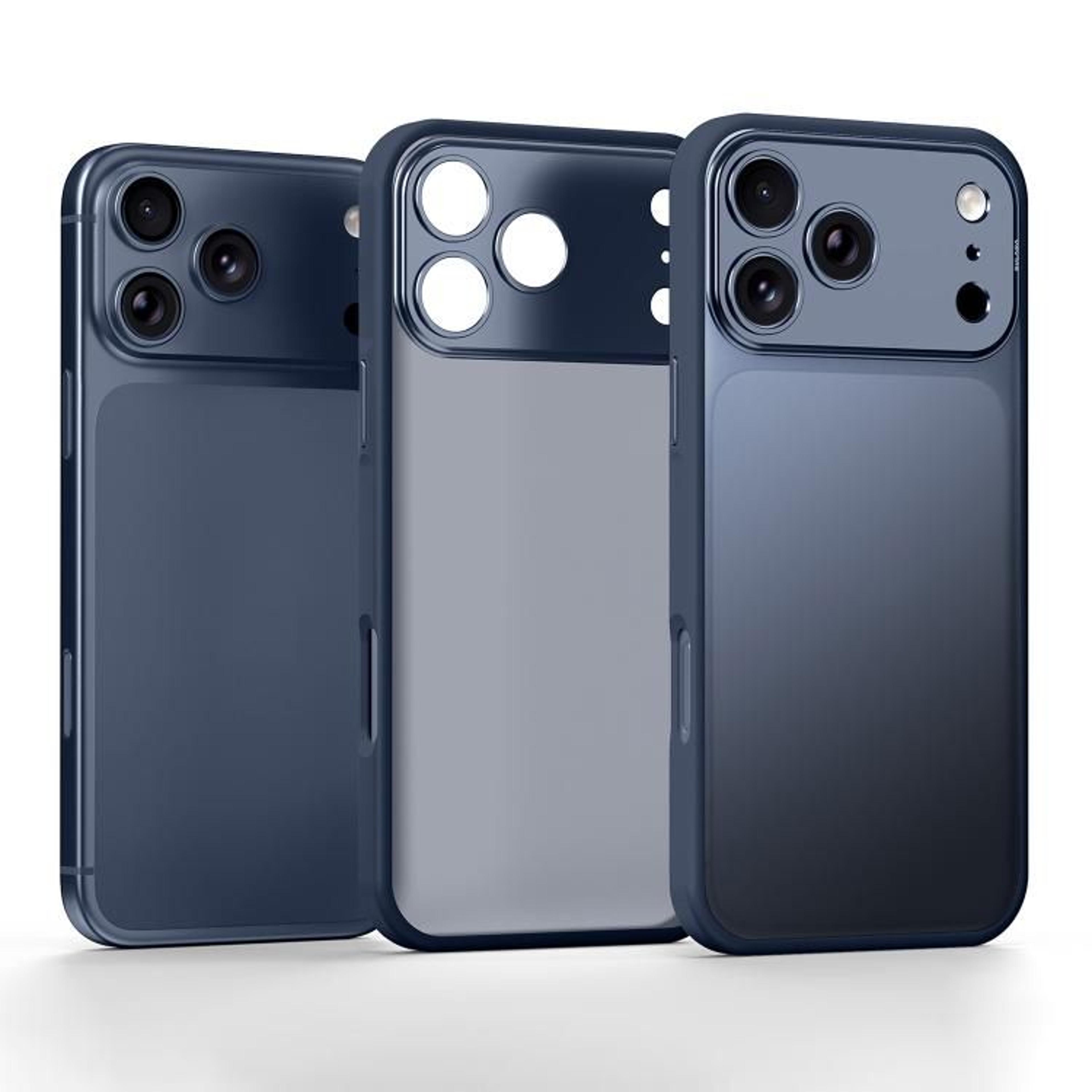 IPhone 18 Pro SemiTransparent Matte Shockproof Phone Case 9