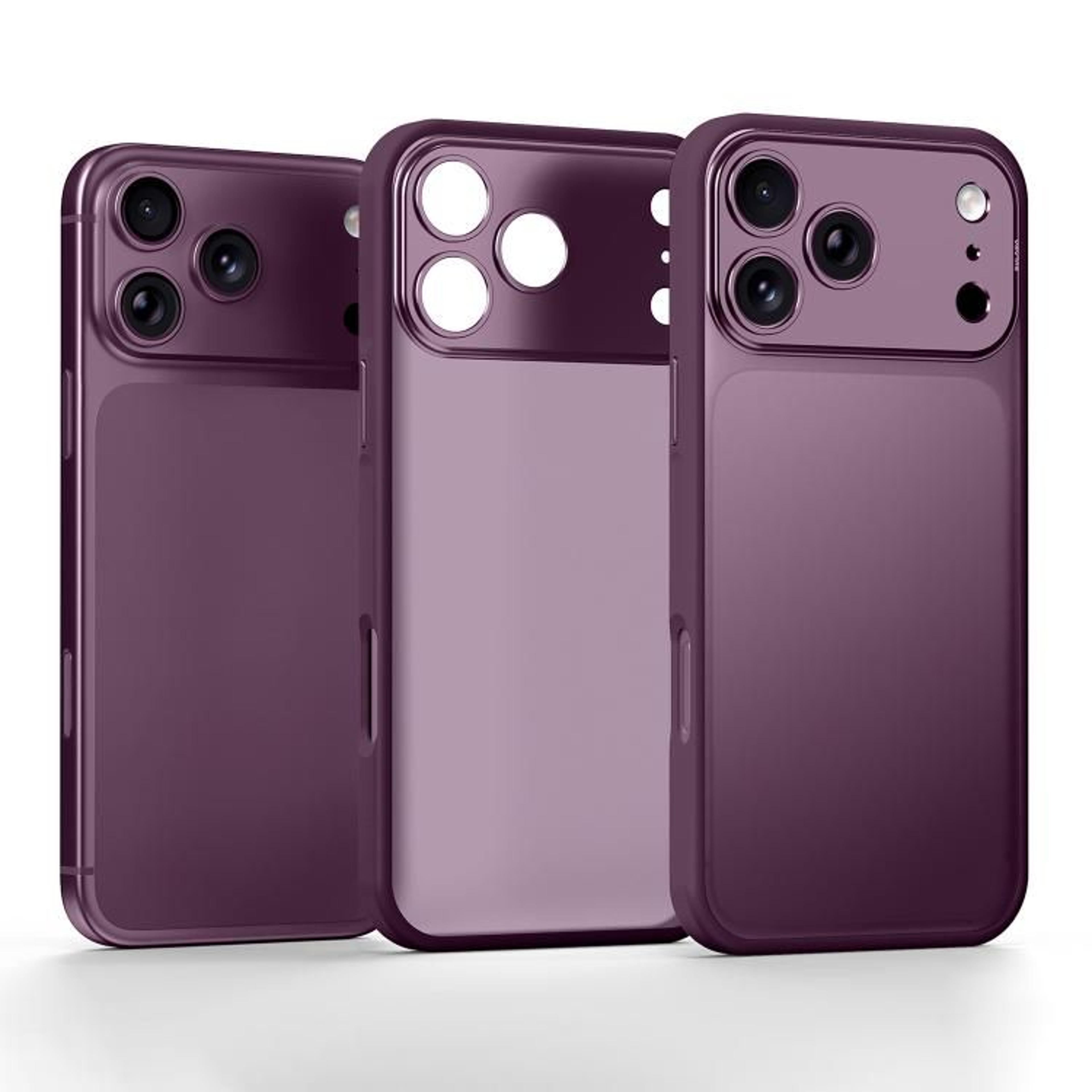 IPhone 18 Pro SemiTransparent Matte Shockproof Phone Case 12