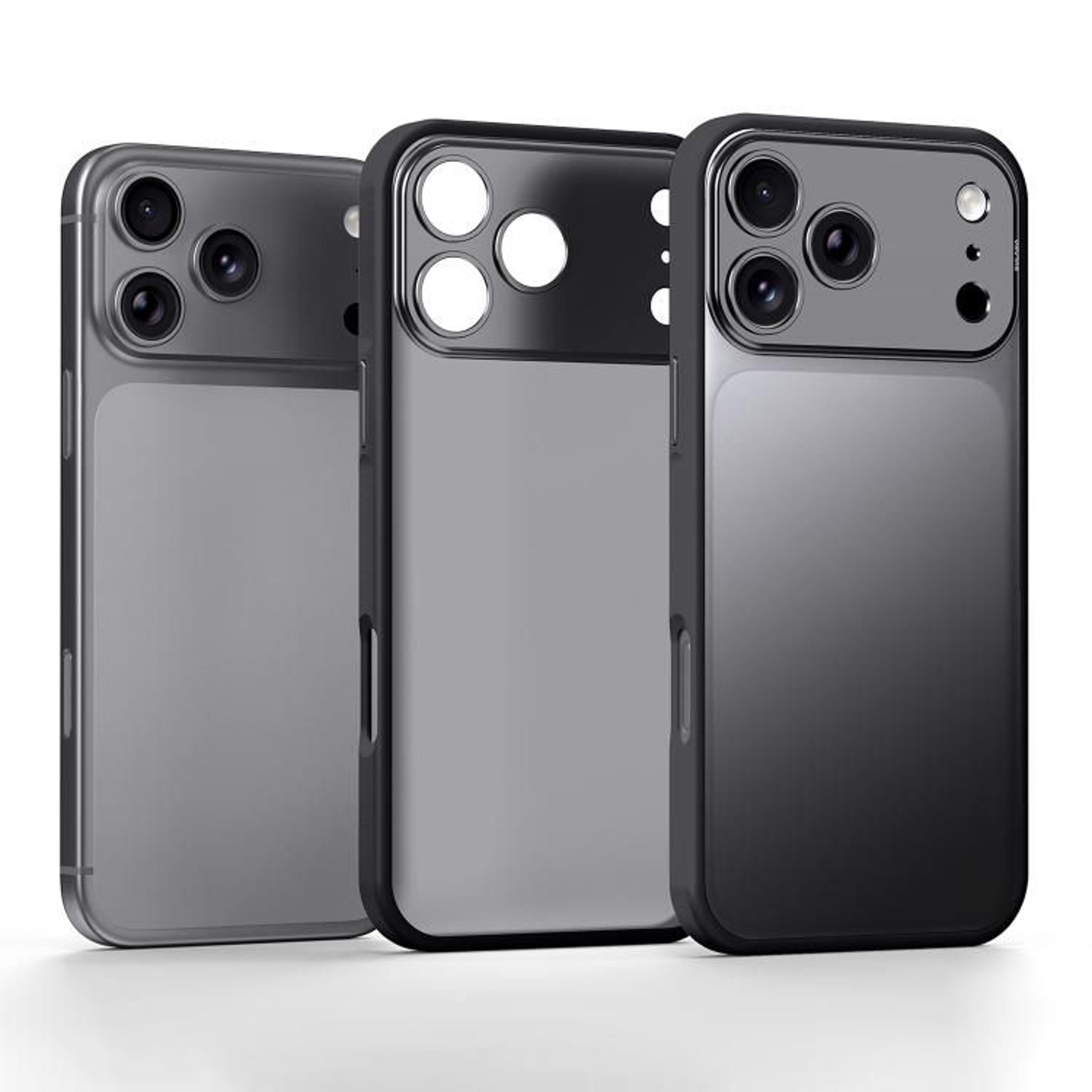 IPhone 18 Pro Max SemiTransparent Matte Shockproof Phone Case 8