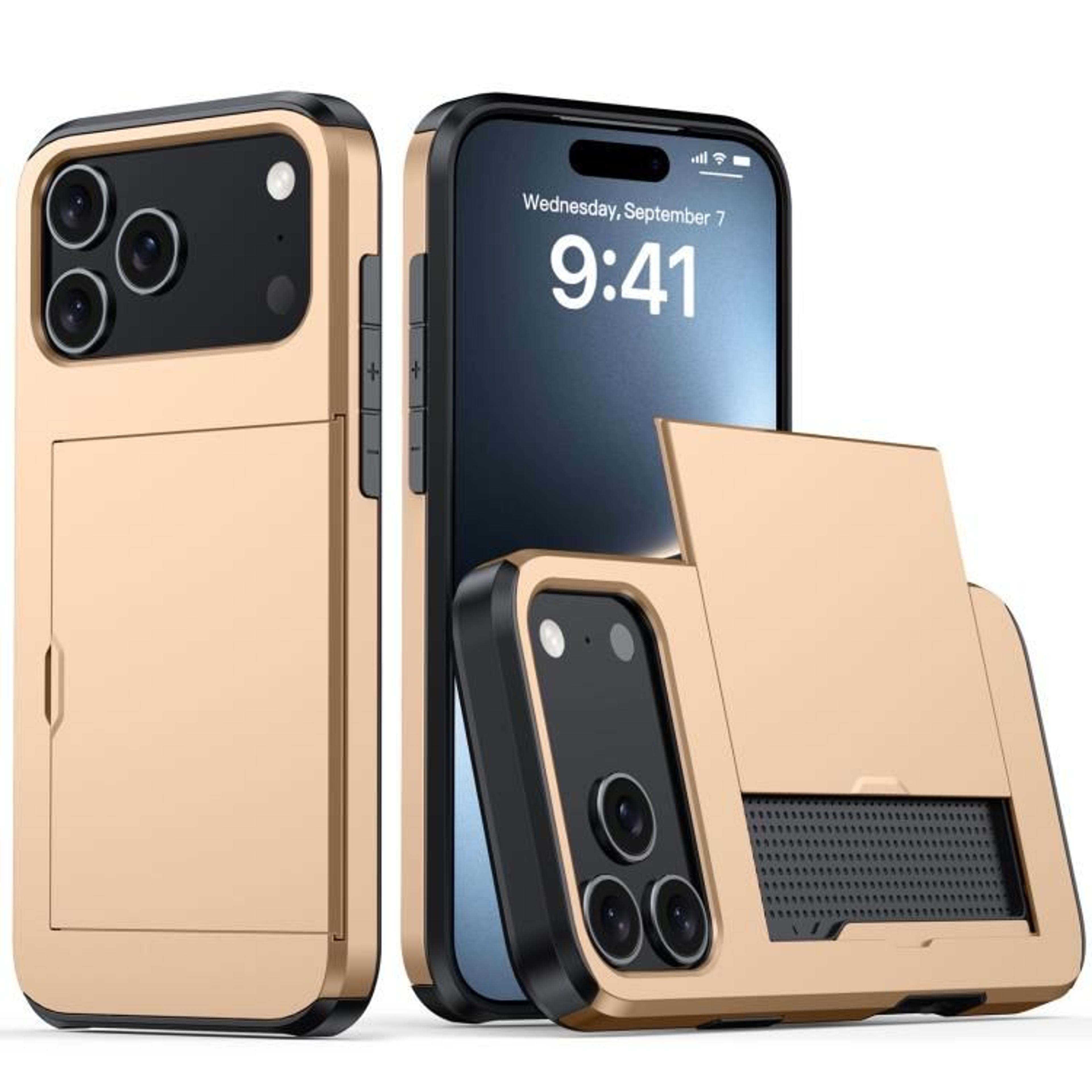 IPhone 18 Pro Max Shockproof Armor Case With Card Slot 11