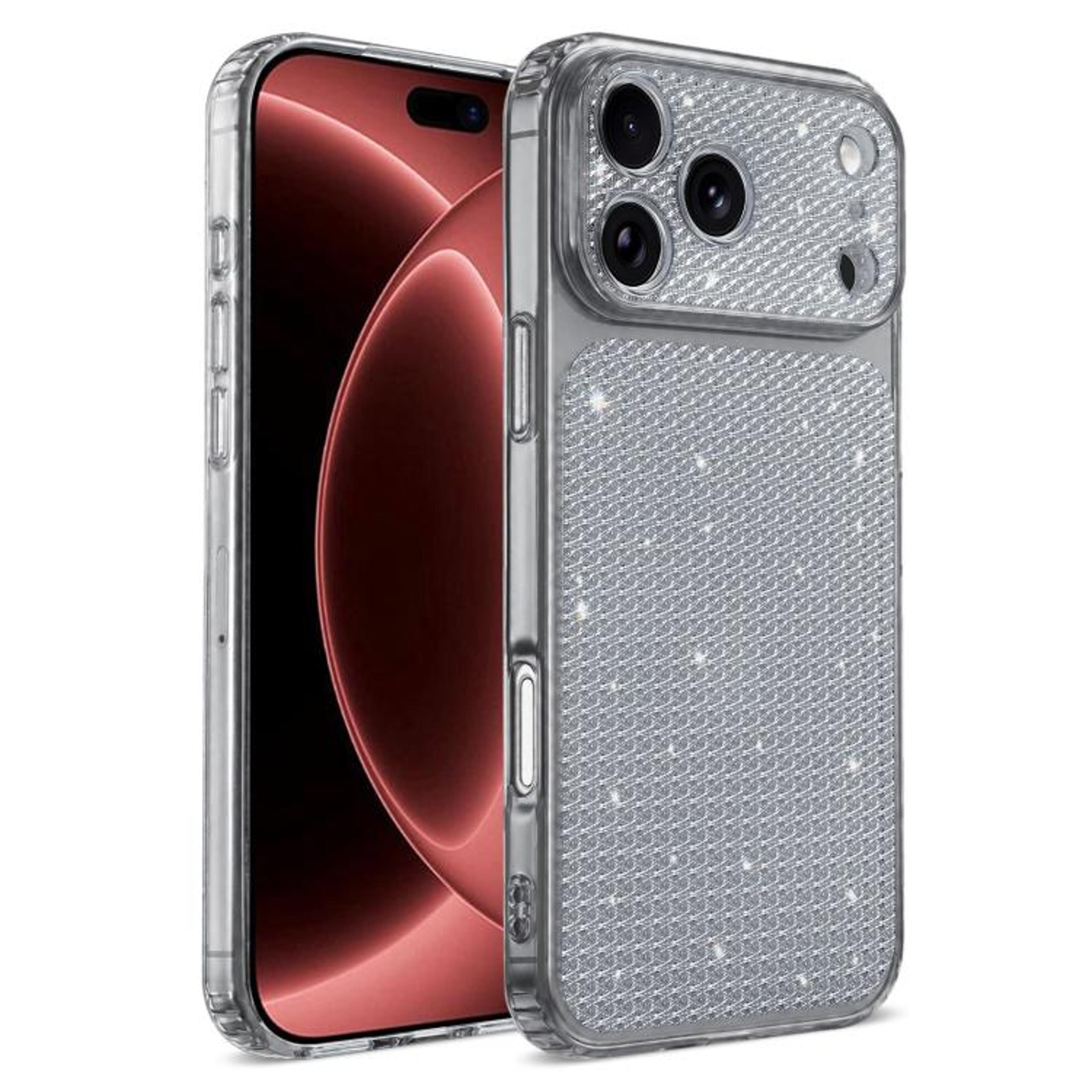 IPhone 18 Pro Max Sparkling Rhinestone Airbag Protective Case 8