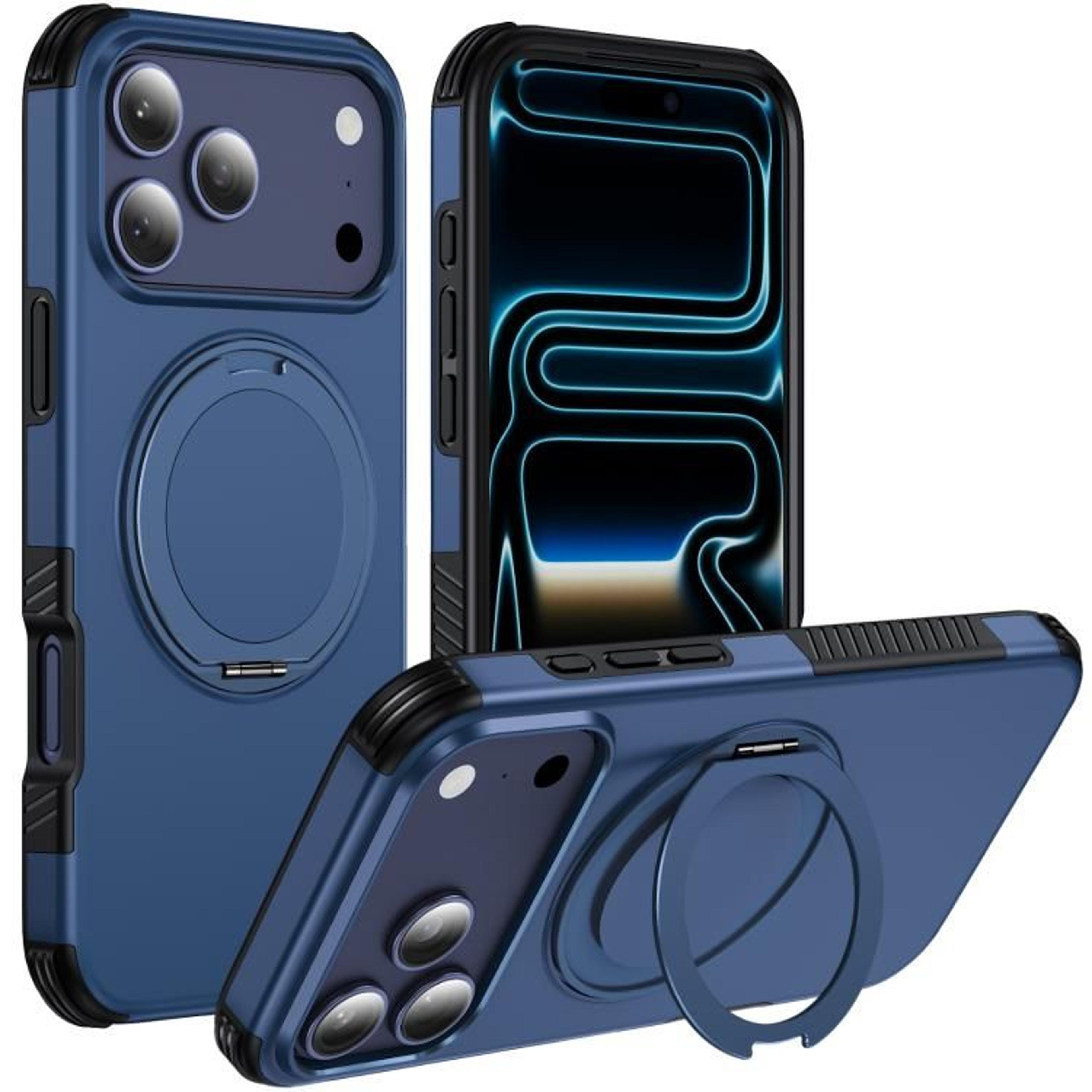 18 Pro Magnetic 360 Rotating Holder Phone Case 11