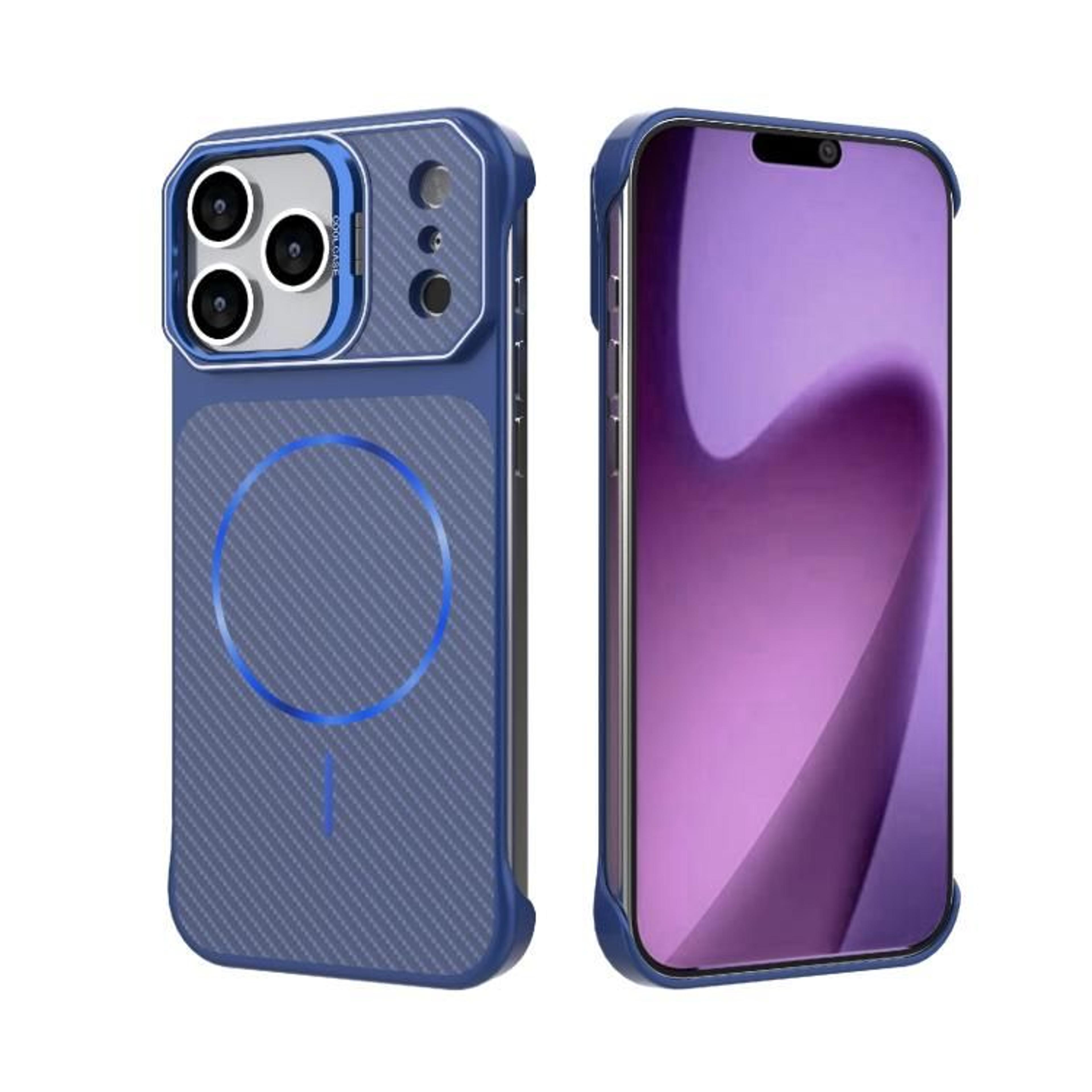 Frameless IPhone 18 Pro Max Case With Magnetic Alignment And Hidden Kickstand 10
