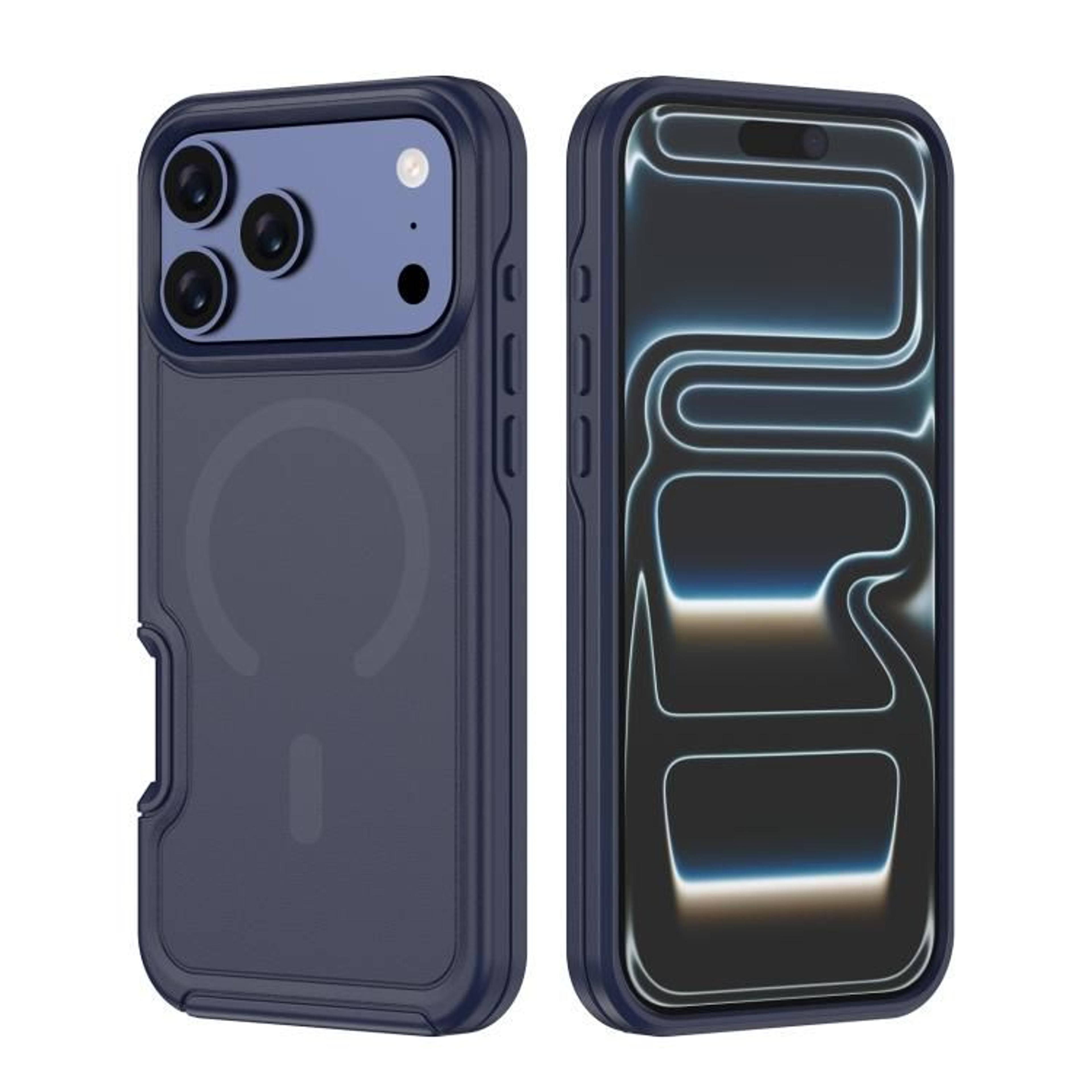 IPhone 18 Pro Max Magnetic Charging PC TPU Protective Phone Case 11