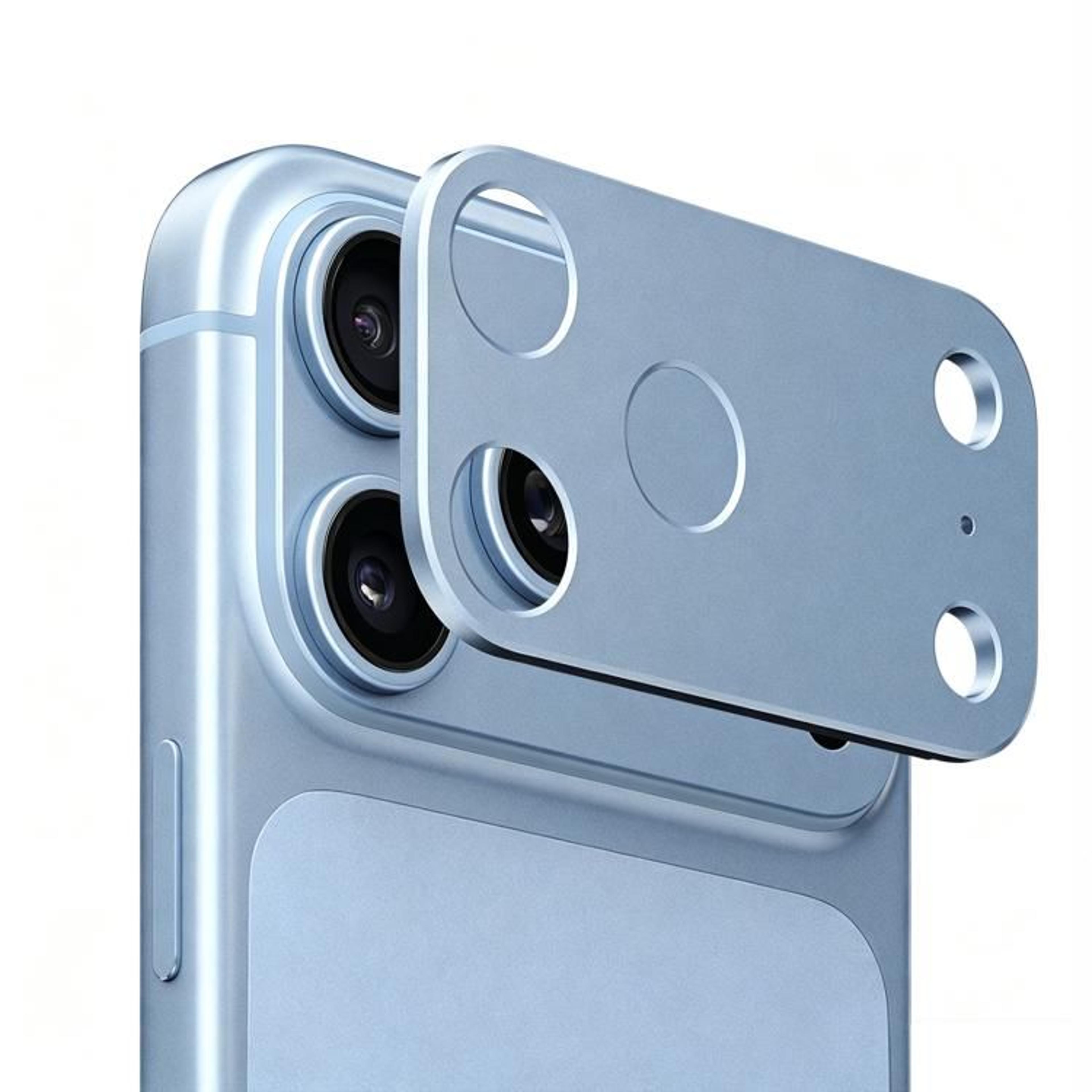 Metal Hollow Camera Lens Protector For 18 Pro Max 7