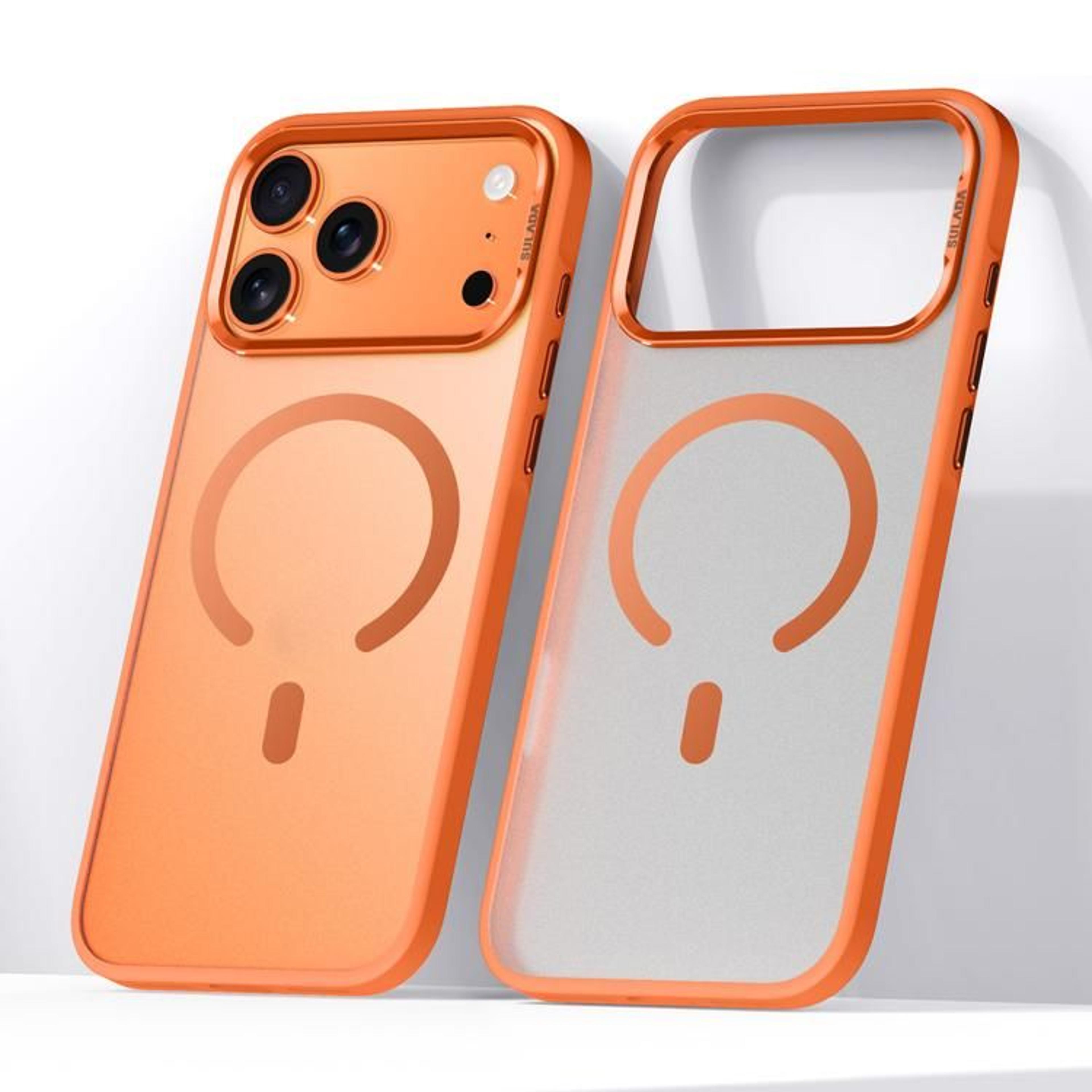 IPhone 18 Pro Max MagSafe Magnetic PC TPU Hybrid Case Light Sand 10