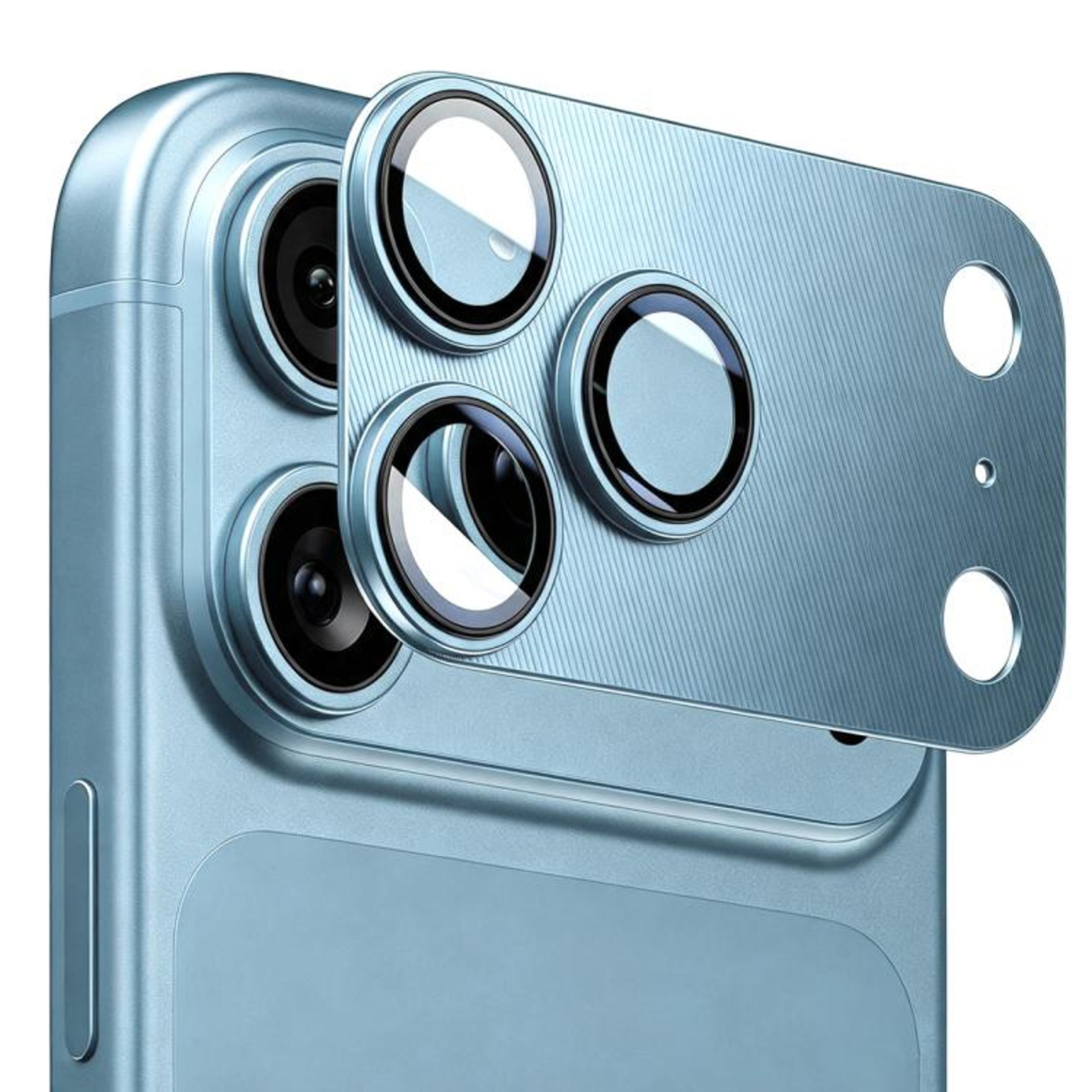 IPhone 18 Pro Max Aluminum Alloy Tempered Glass Camera Lens Protector 6