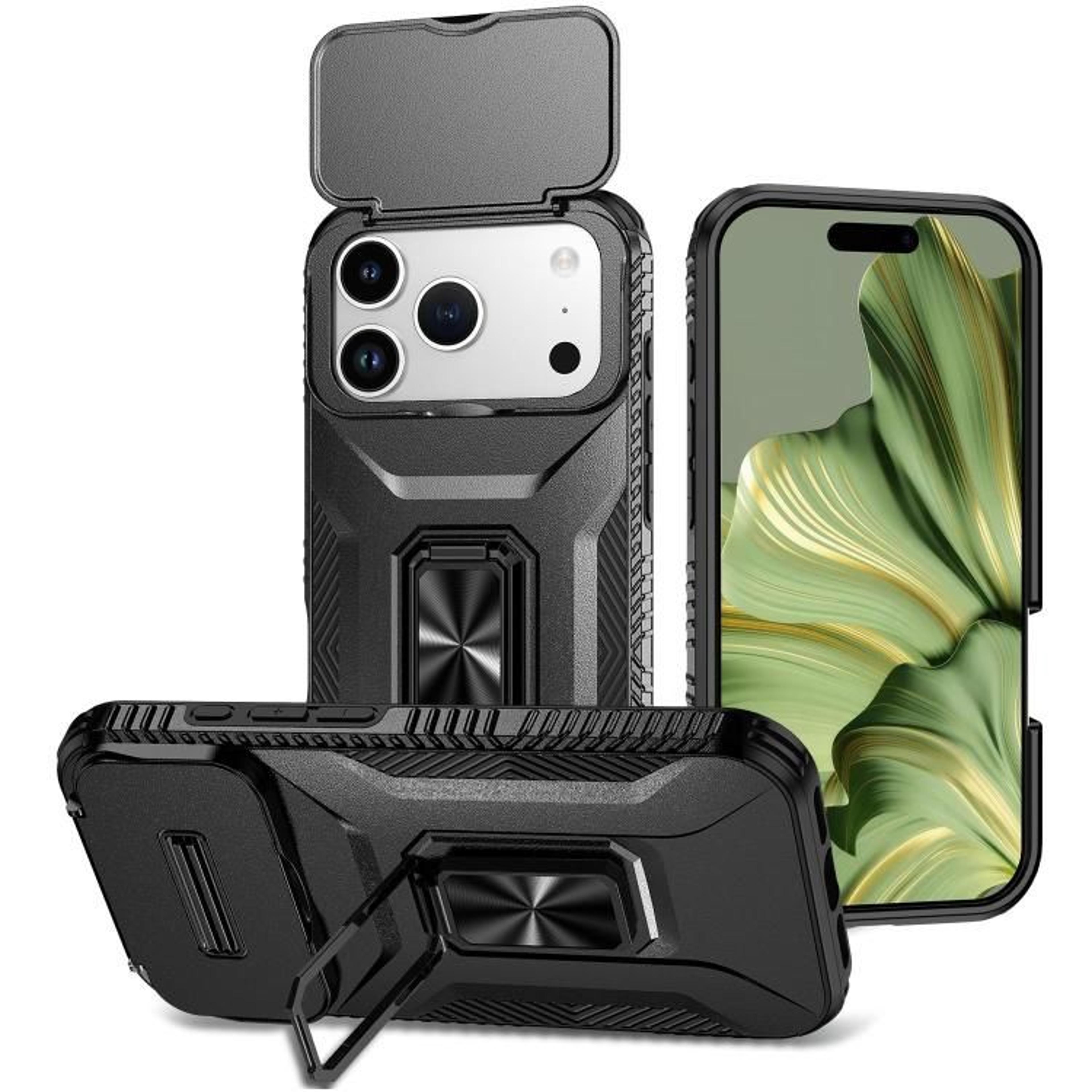 IPhone 18 Pro Max Sliding Camera Cover TPU PC Phone Case 10