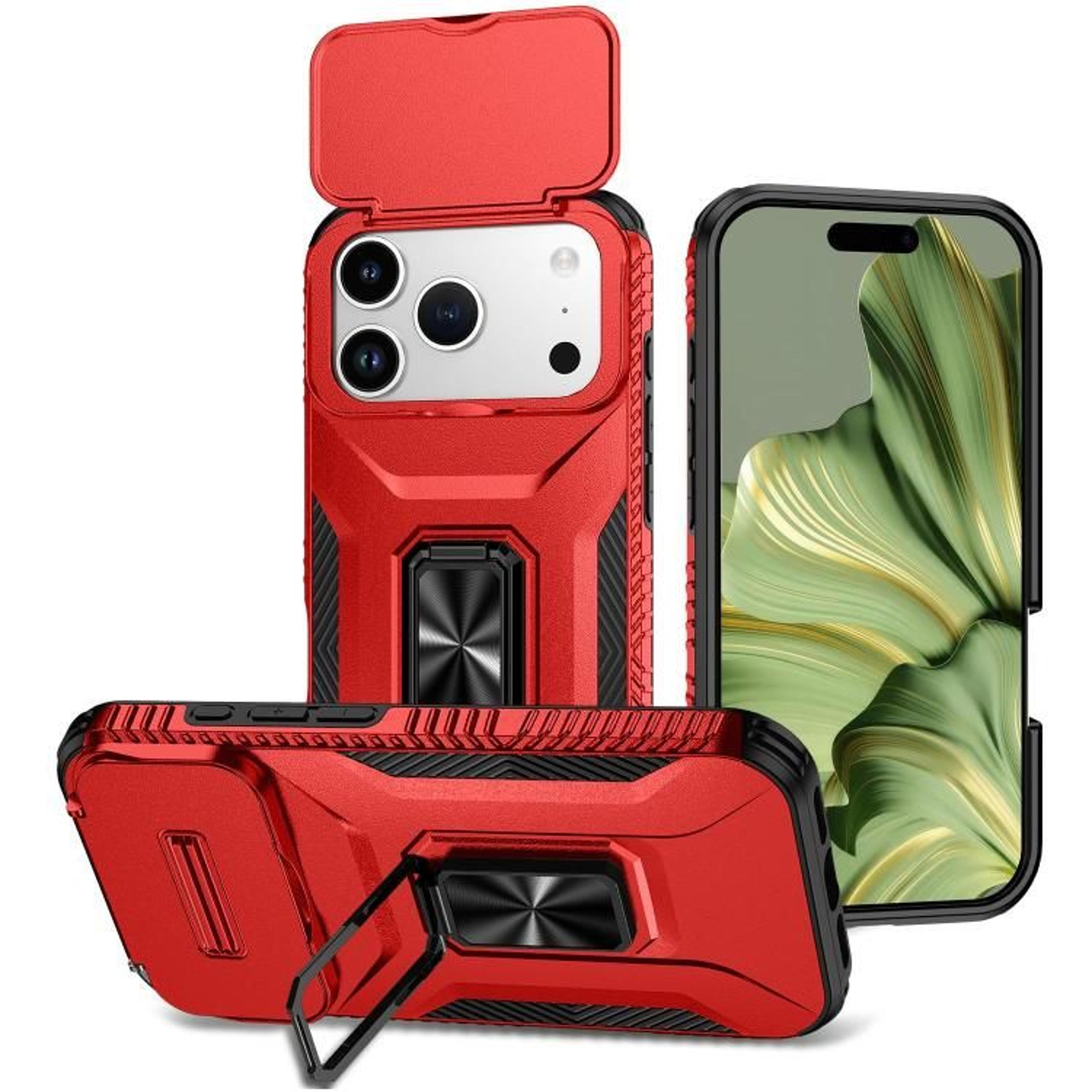 IPhone 18 Pro Max Sliding Camera Cover TPU PC Phone Case 11