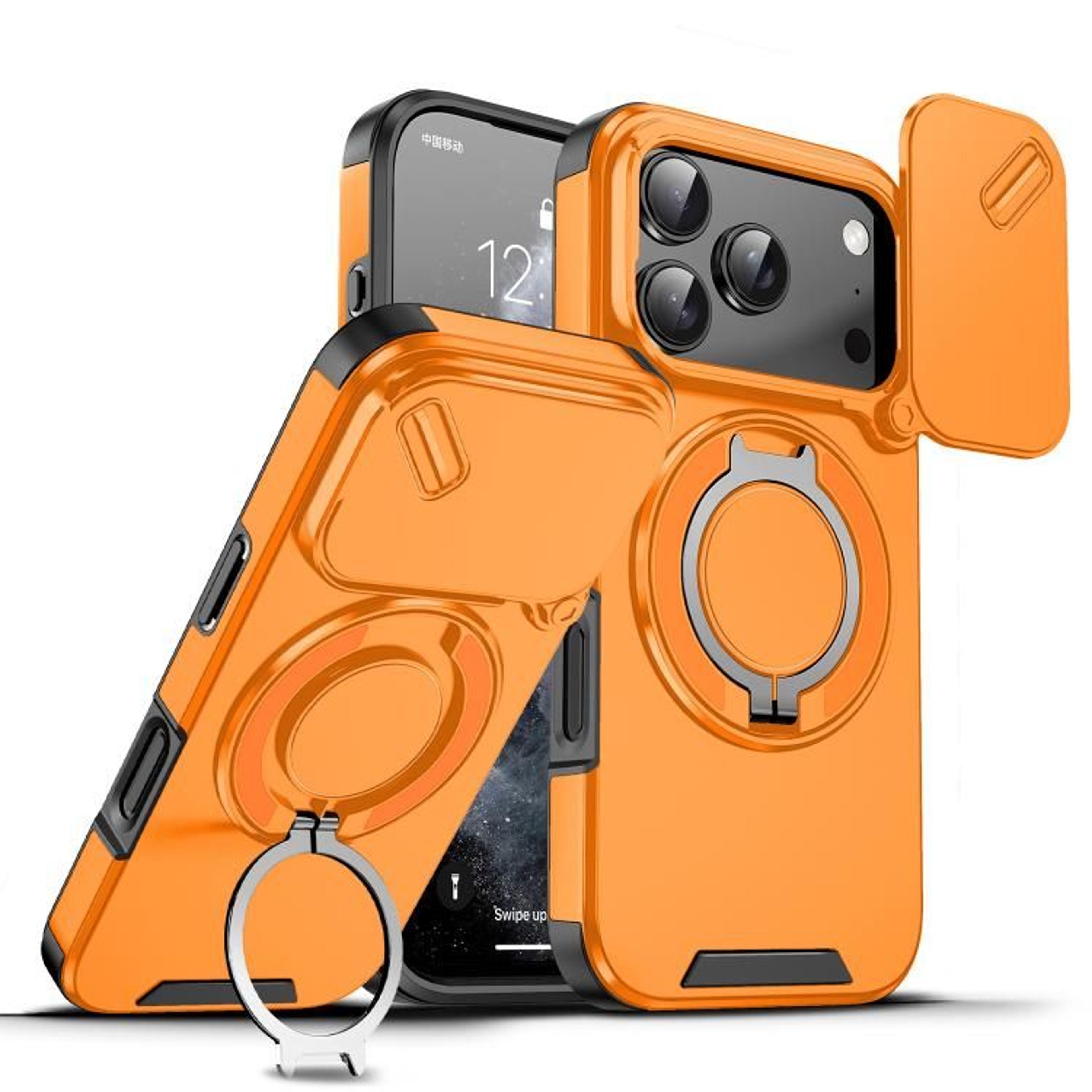 IPhone 18 Pro Max Sliding Camera Cover Ring Holder Case 12