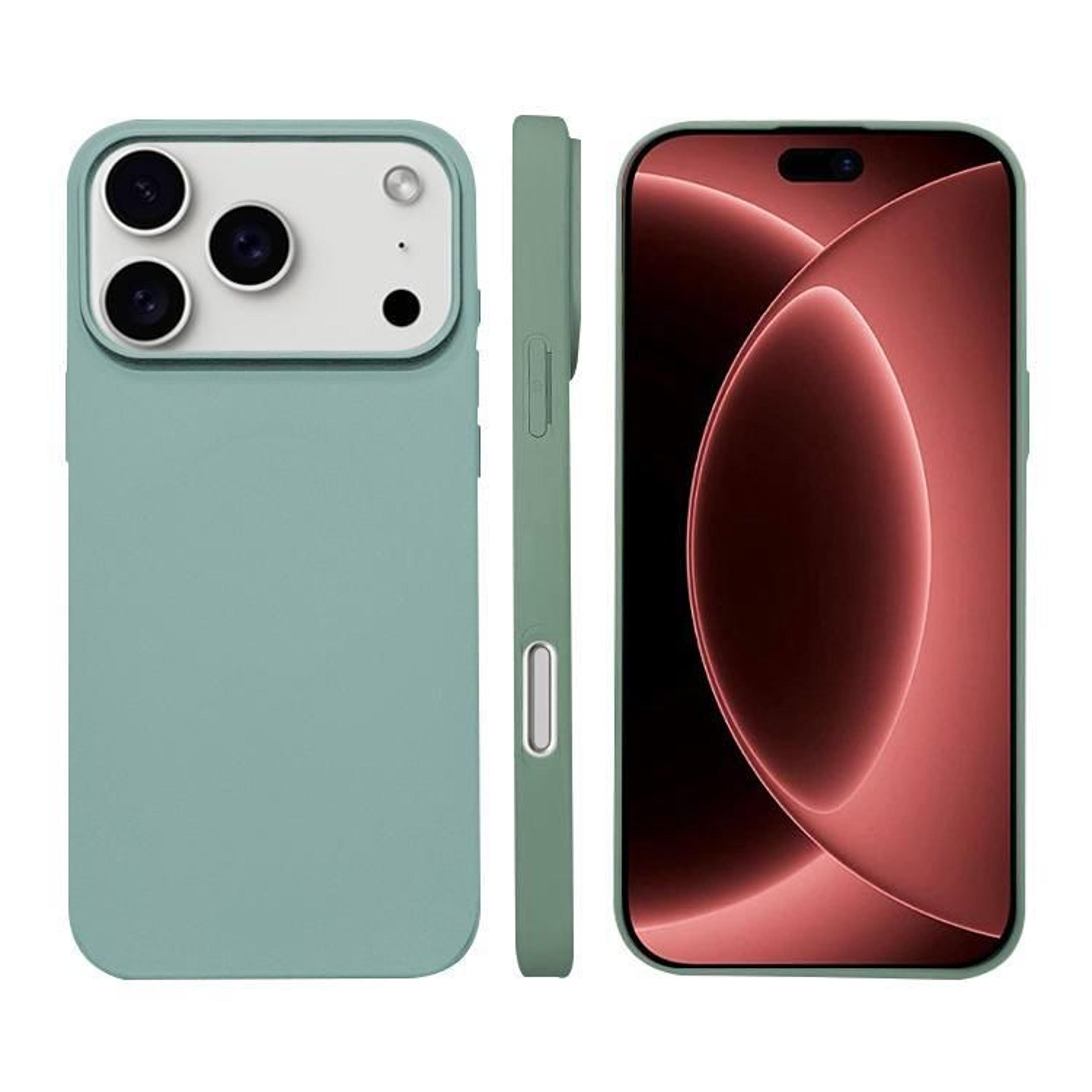 Silicone MagSafe Phone Case For IPhone 18 Pro Max With Raised Screen And Camera Edges 11