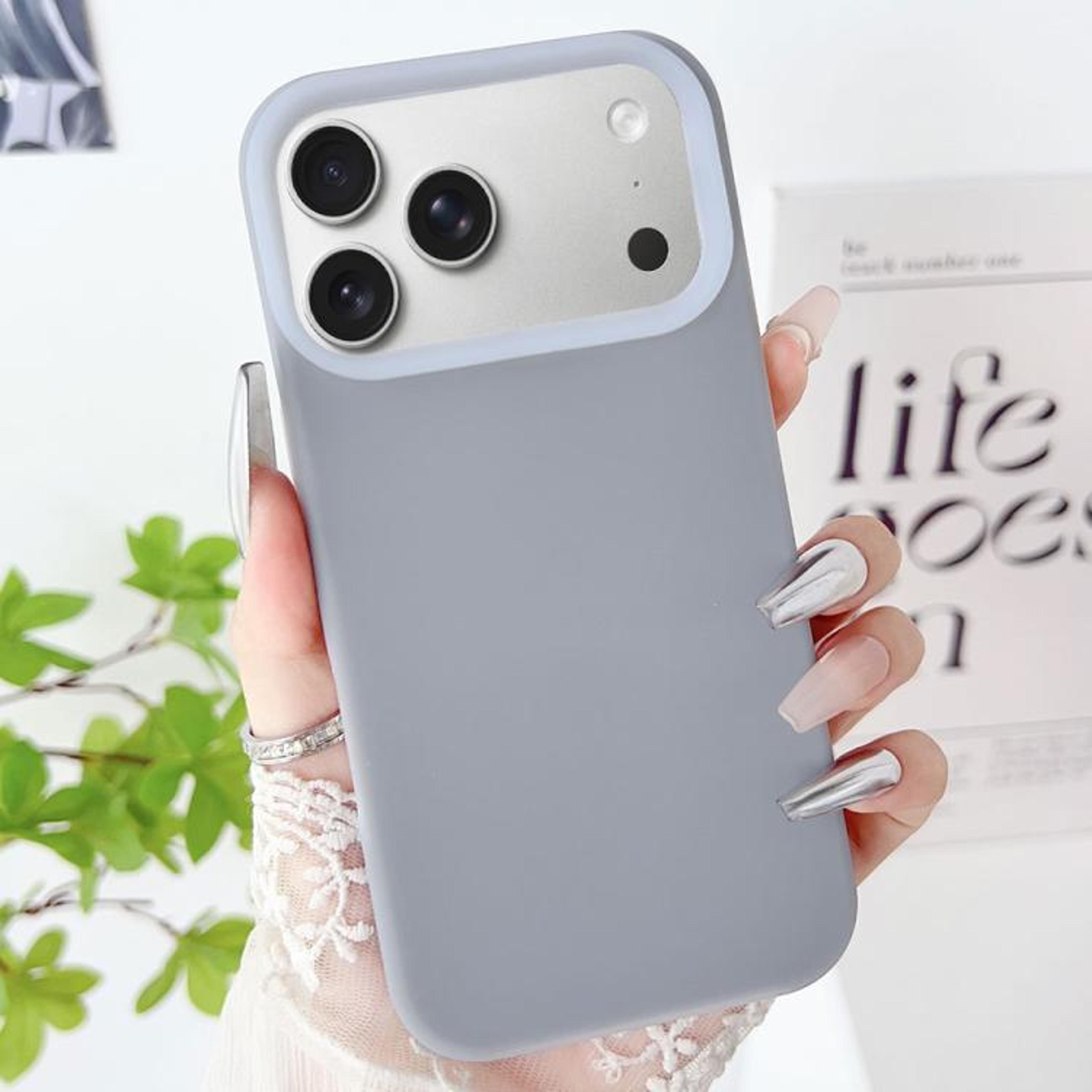 IPhone 18 Pro Max Hybrid Liquid Silicone Phone Case 8