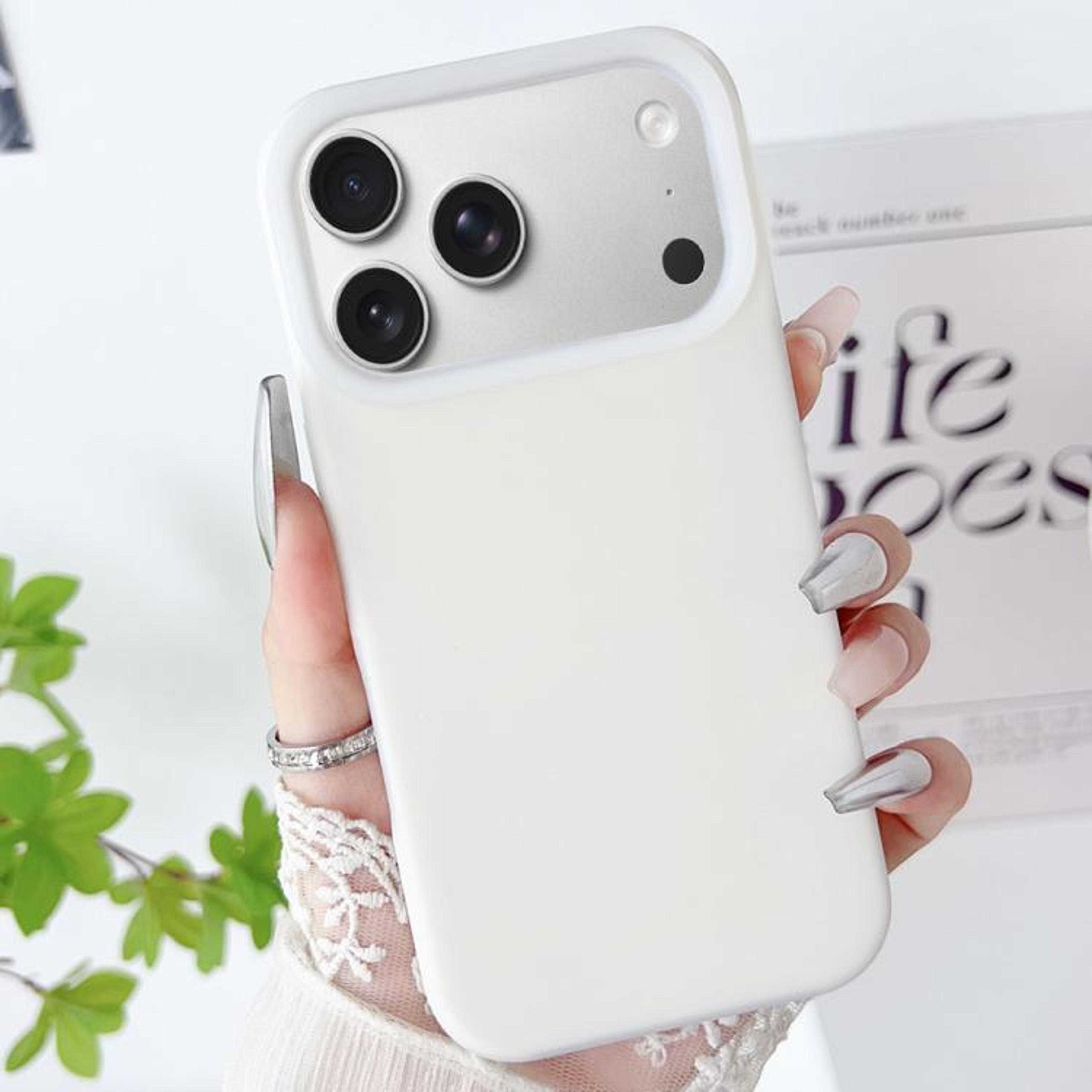 IPhone 18 Pro Max Hybrid Liquid Silicone Phone Case 11