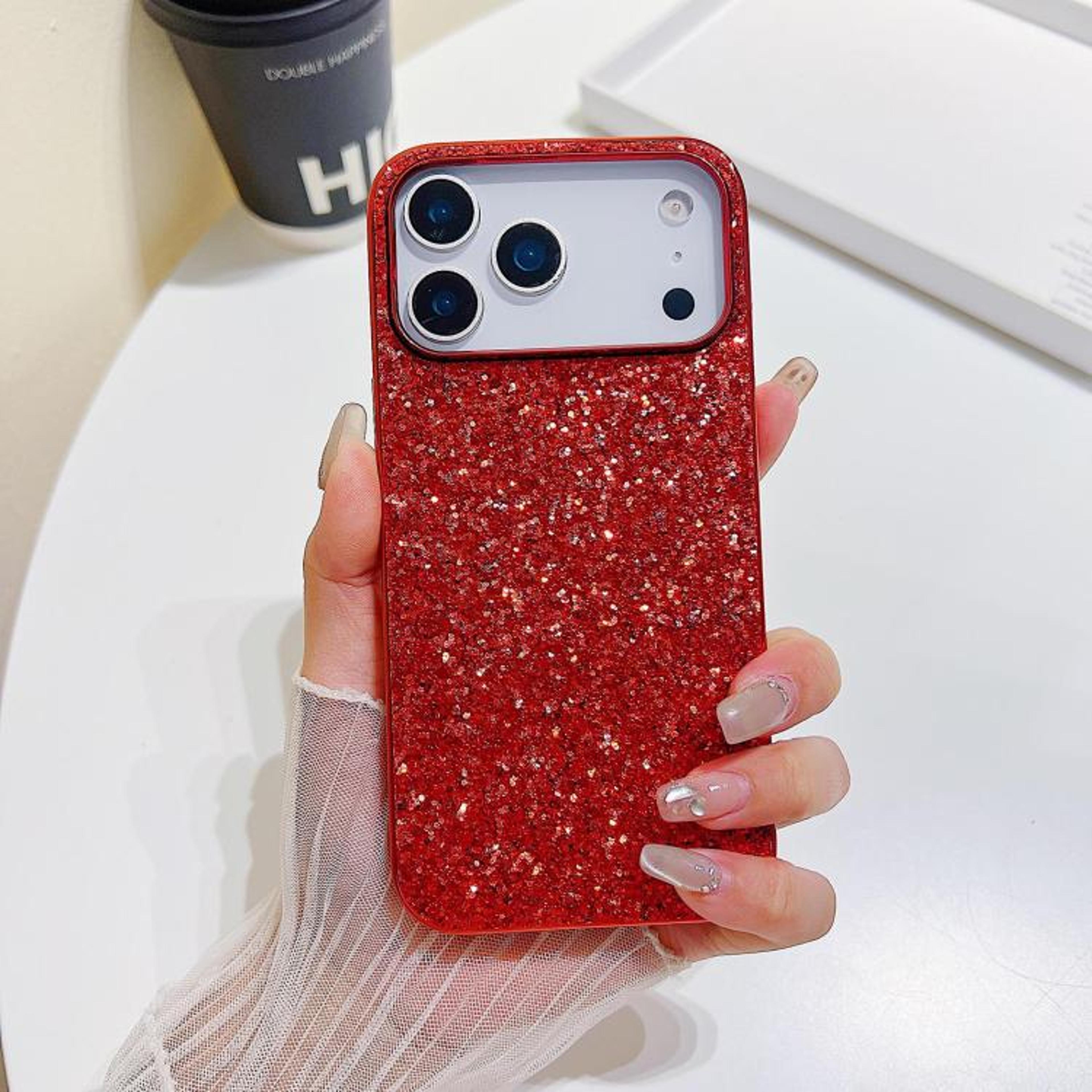 Glitter Shockproof TPU Case For IPhone 18 Pro Max 9