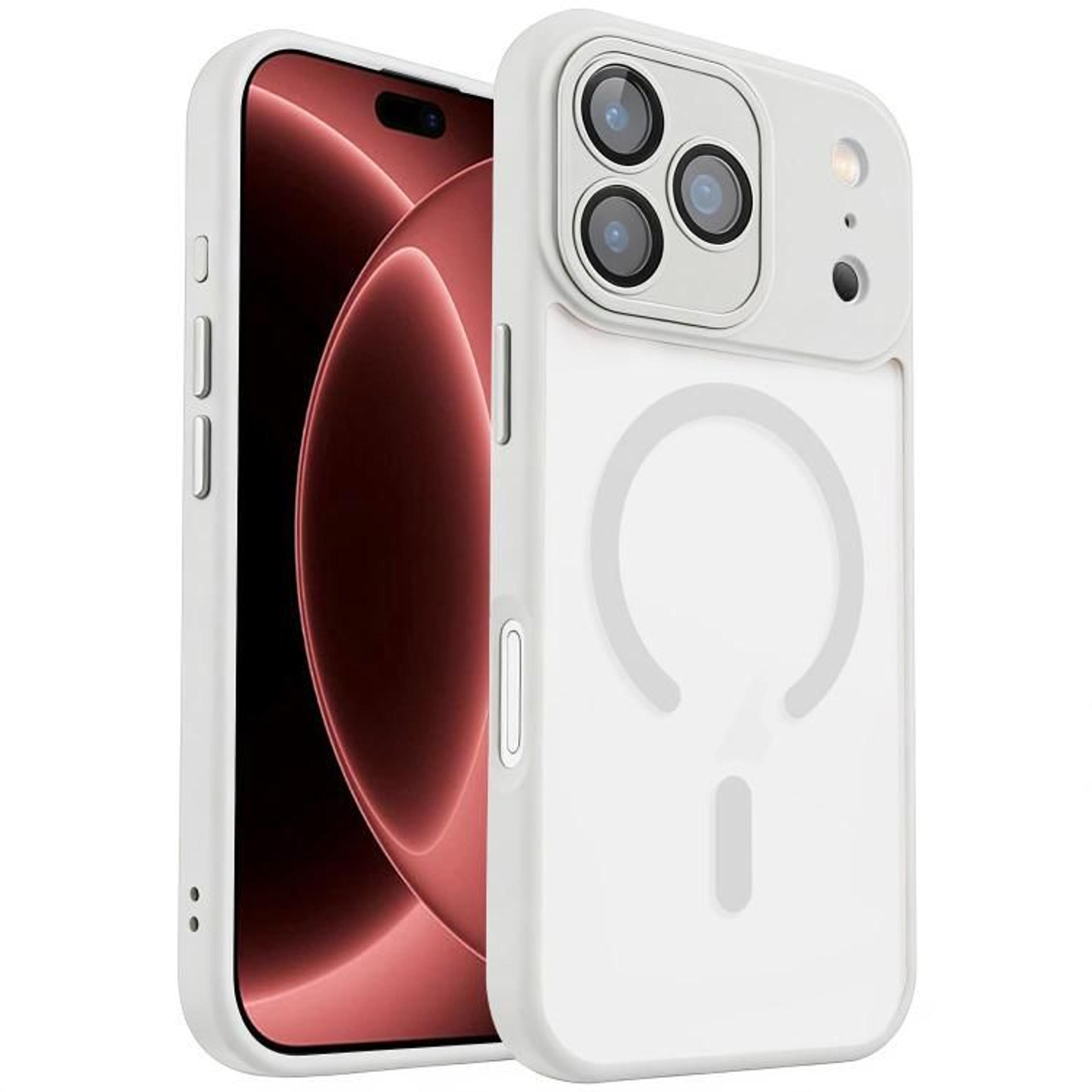 IPhone 18 Pro Magnetic Frosted Phone Case With Lens Film 7