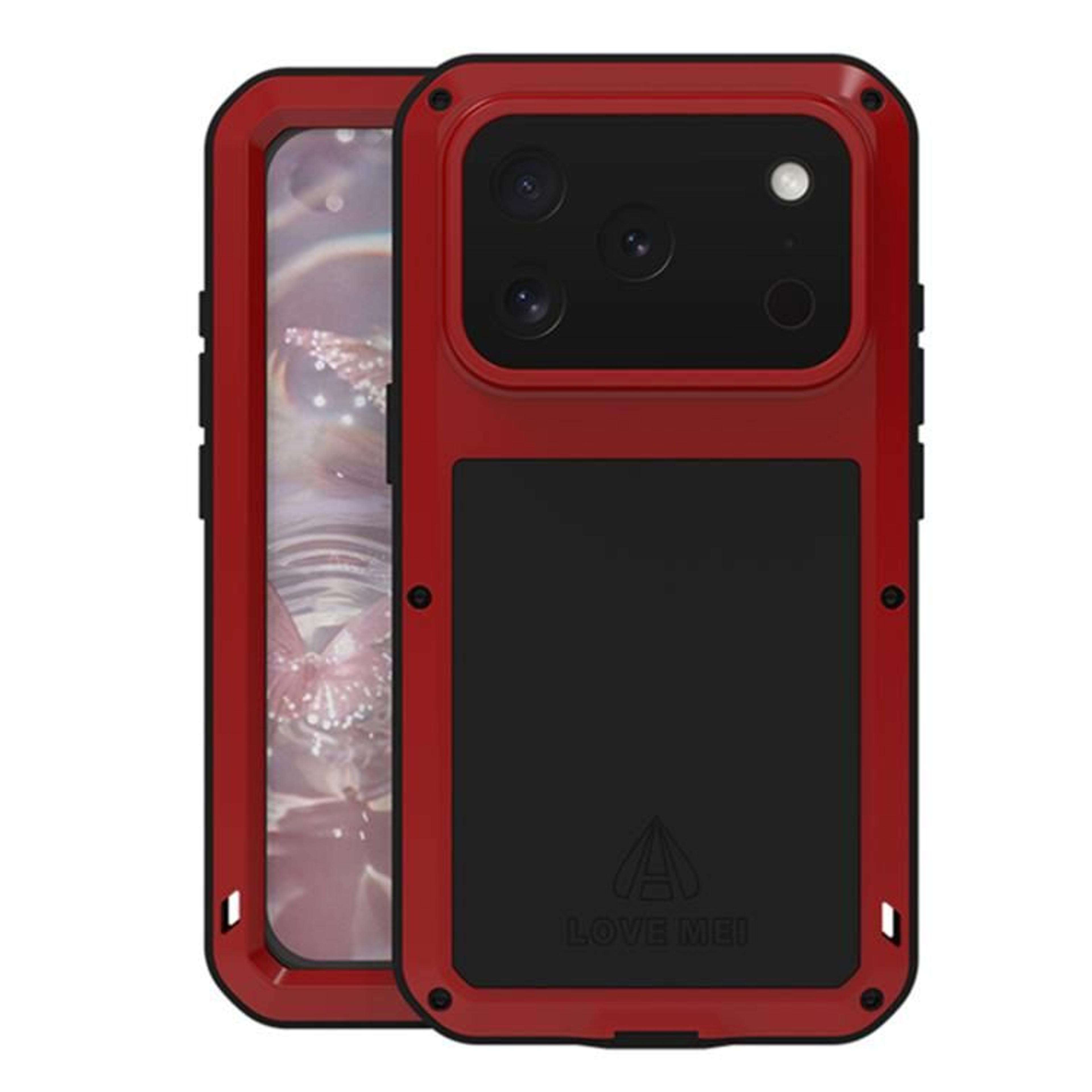 IPhone 18 Pro Metal Shockproof Full Coverage Phone Case 10