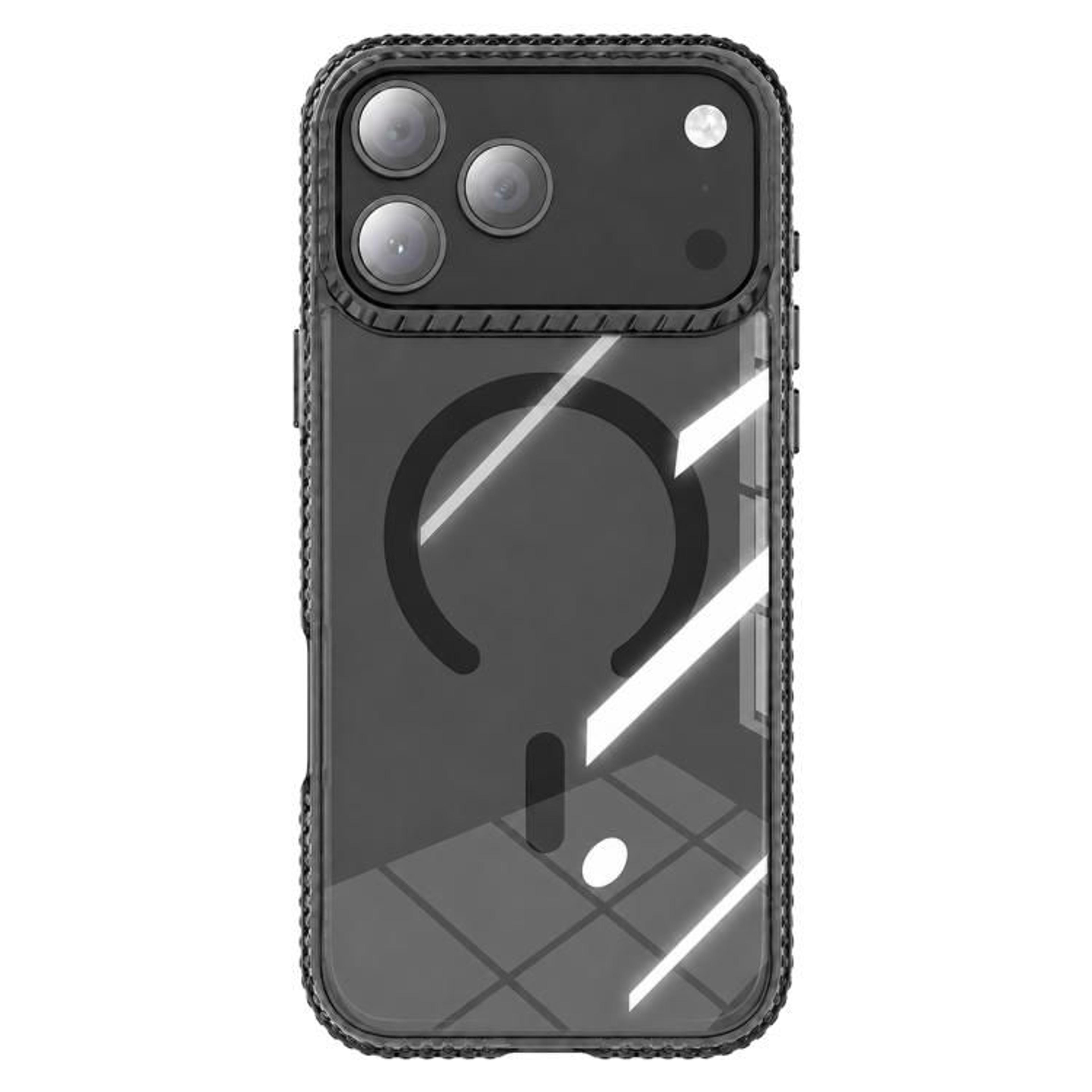 IPhone 18 Pro Max Transparent Magnetic Kylin Pattern Phone Case 11