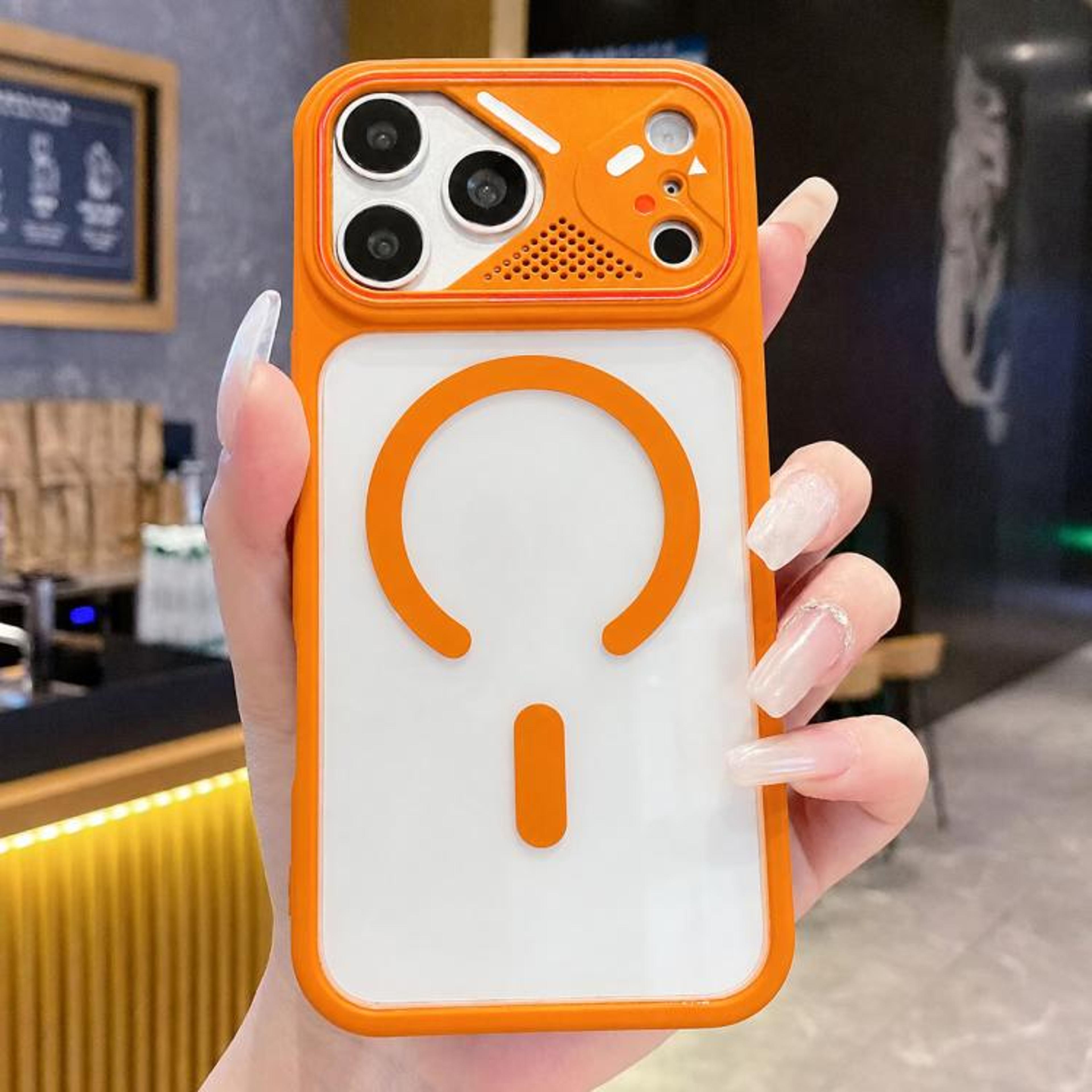 IPhone 18 Pro Max Iridescent Magnetic Mirror Phone Case 9