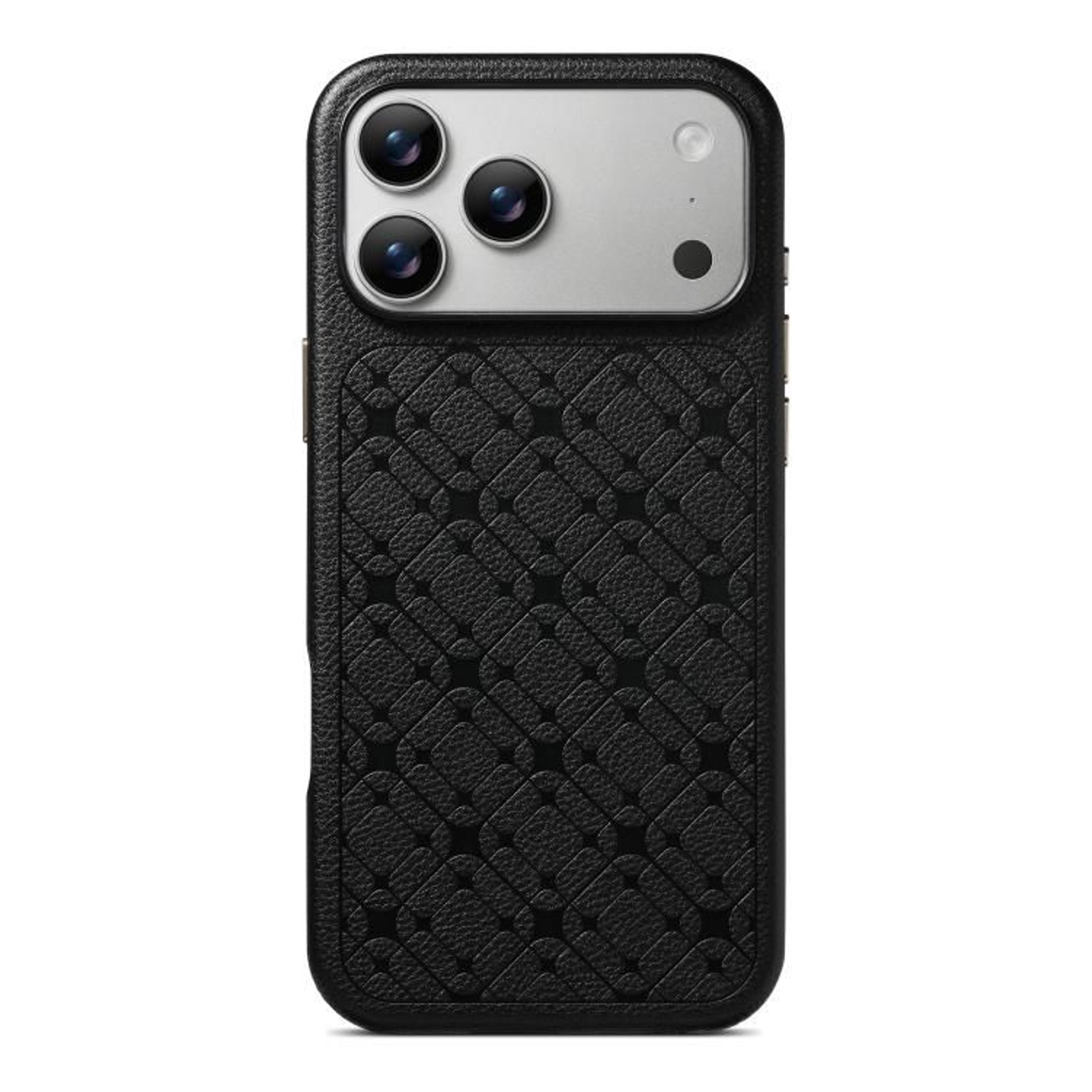 IPhone 18 Pro Plaid PU TPU Protective Phone Case 7