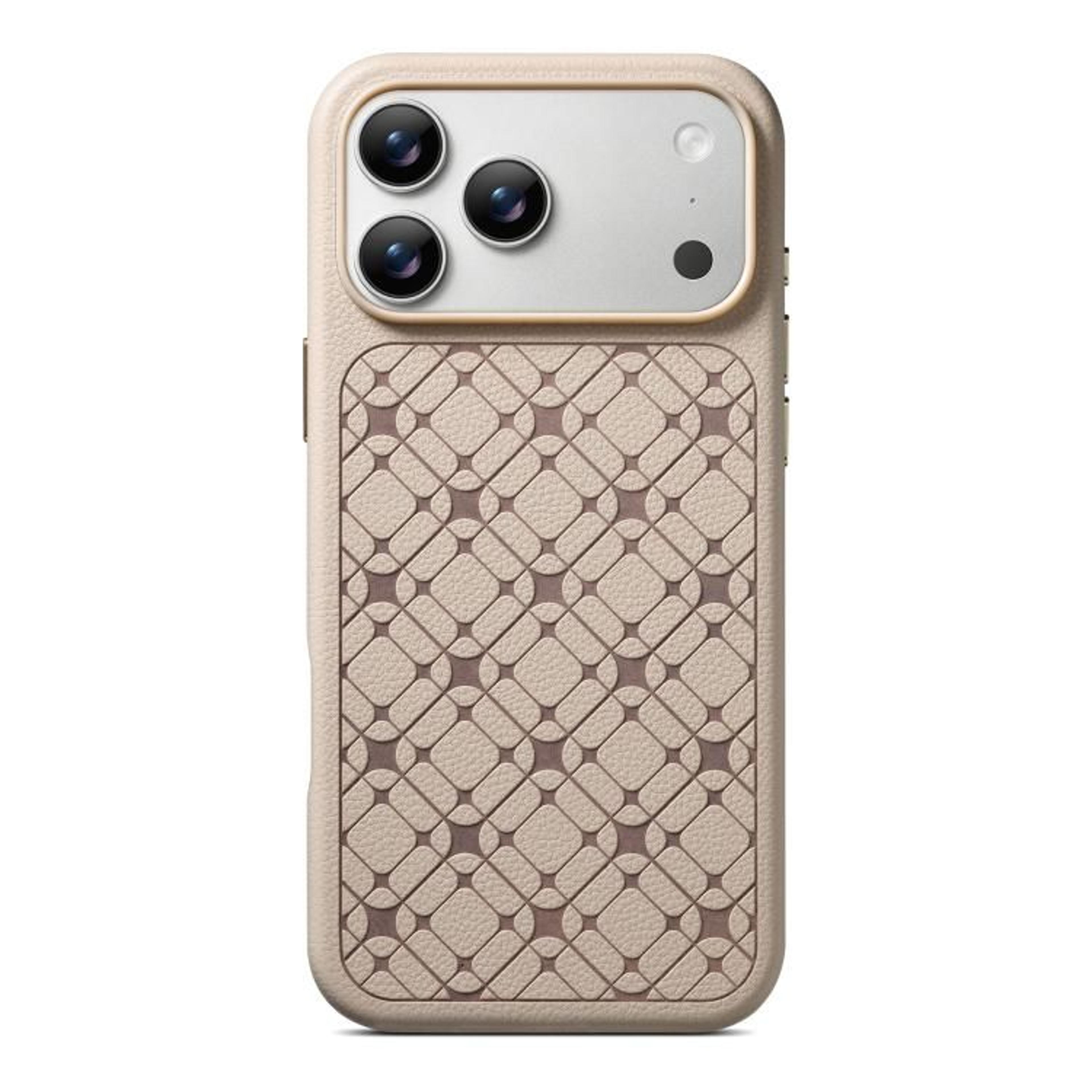 IPhone 18 Pro Plaid PU TPU Protective Phone Case 8