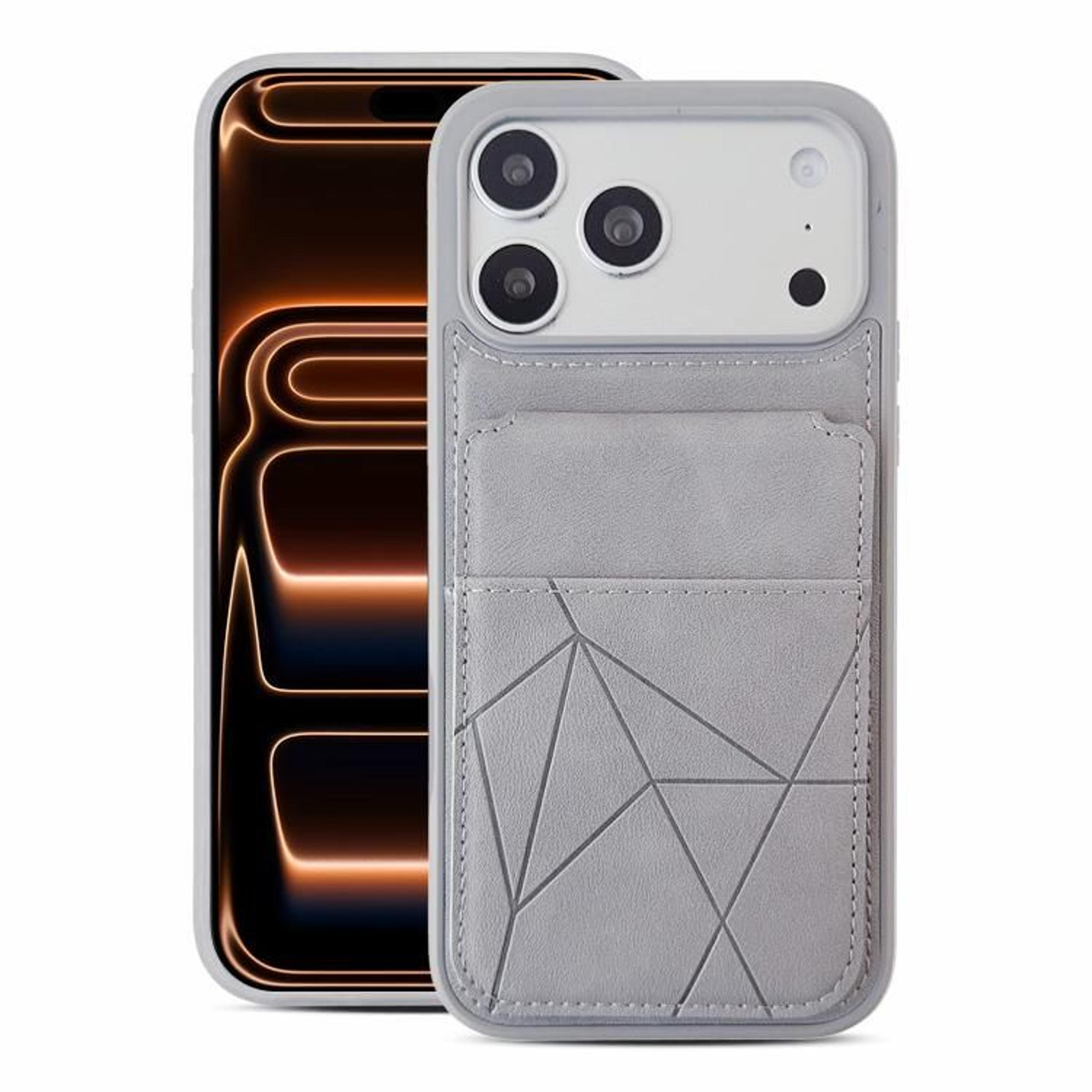 IPhone 18 Pro Max Vertical Flip Wallet Case With Card Holder And Kickstand 9