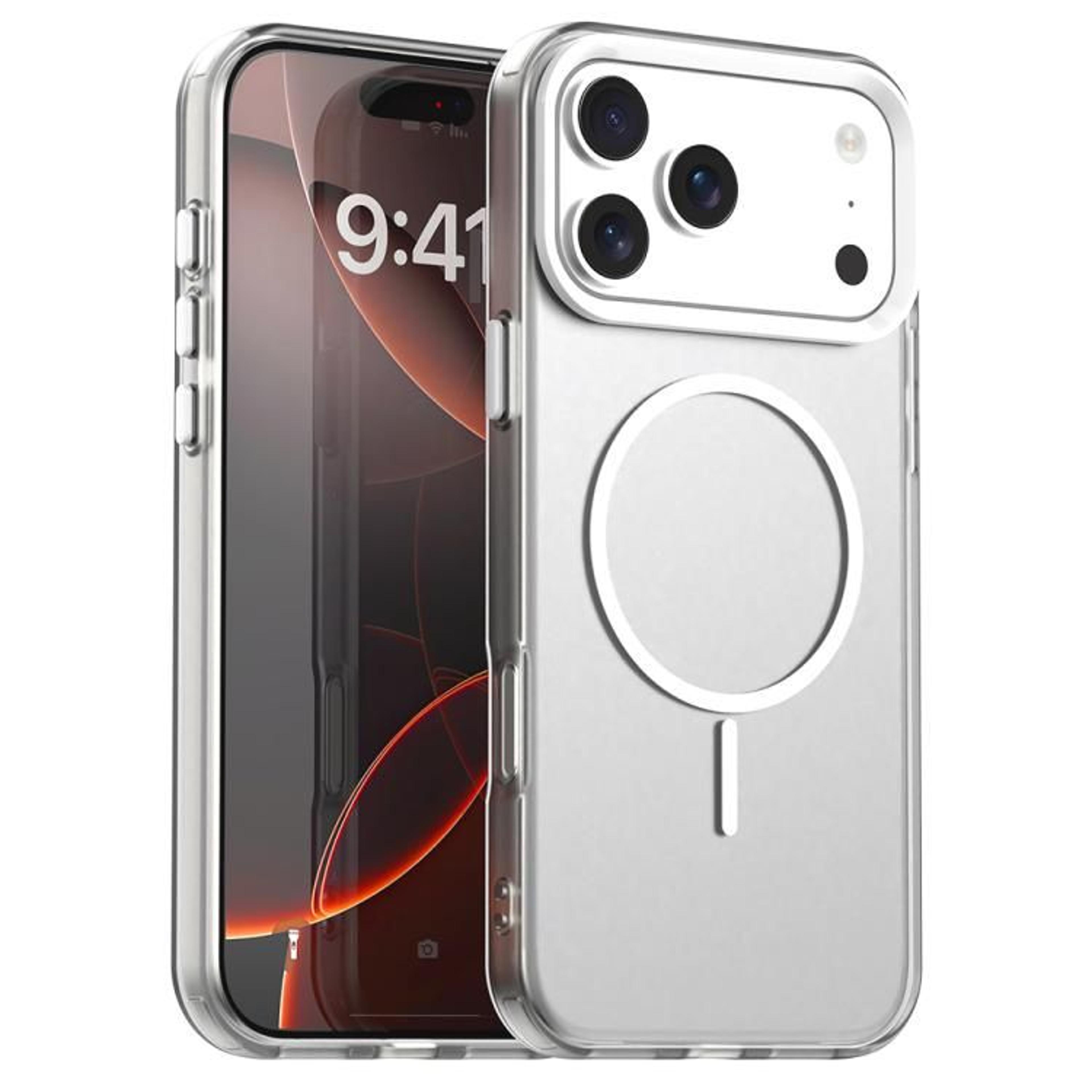 IPhone 18 Pro Max MagSafe Hybrid TPU PET PC Protective Case 7