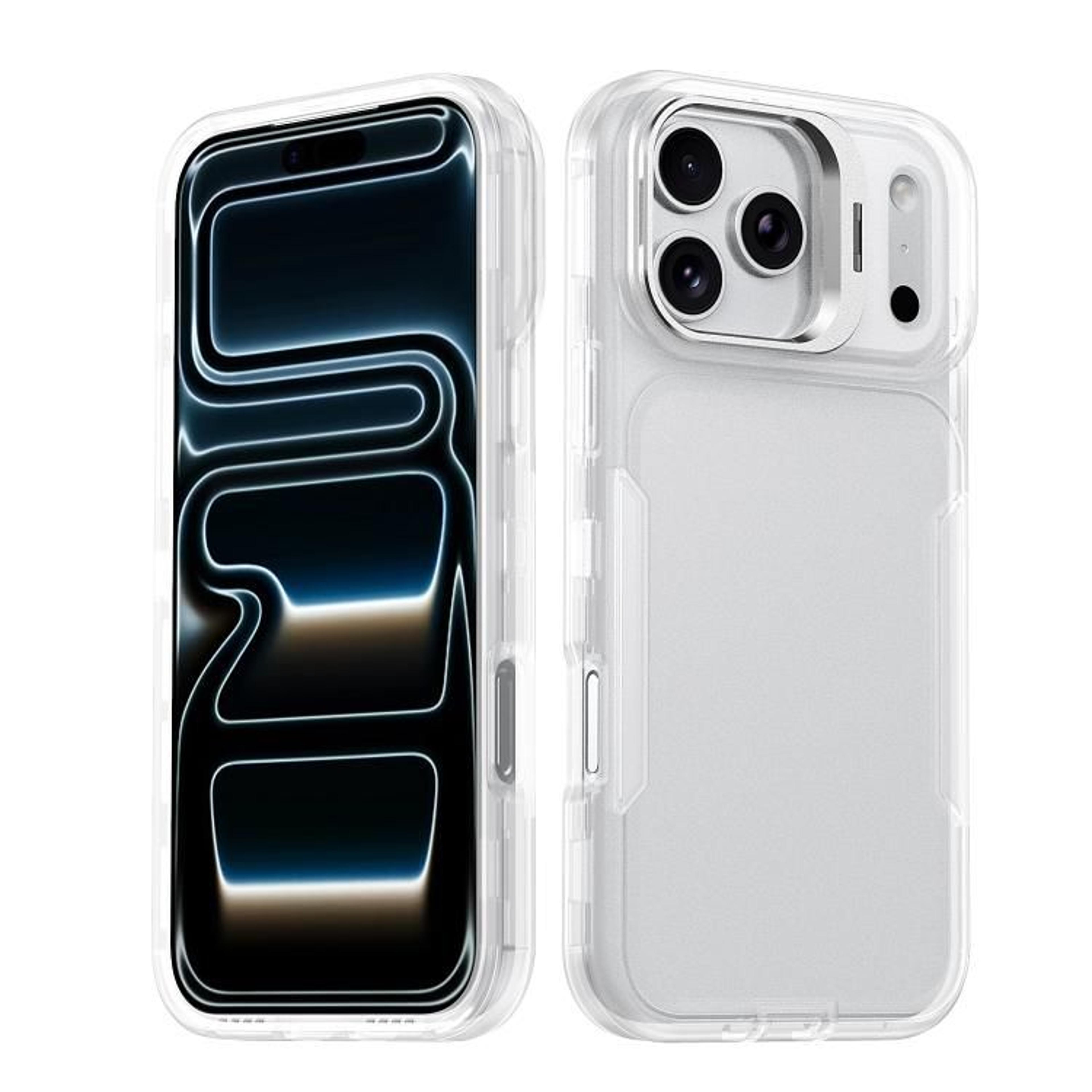IPhone 18 Pro Lens Frame Holder Phone Case With Adjustable Hidden Holder 10